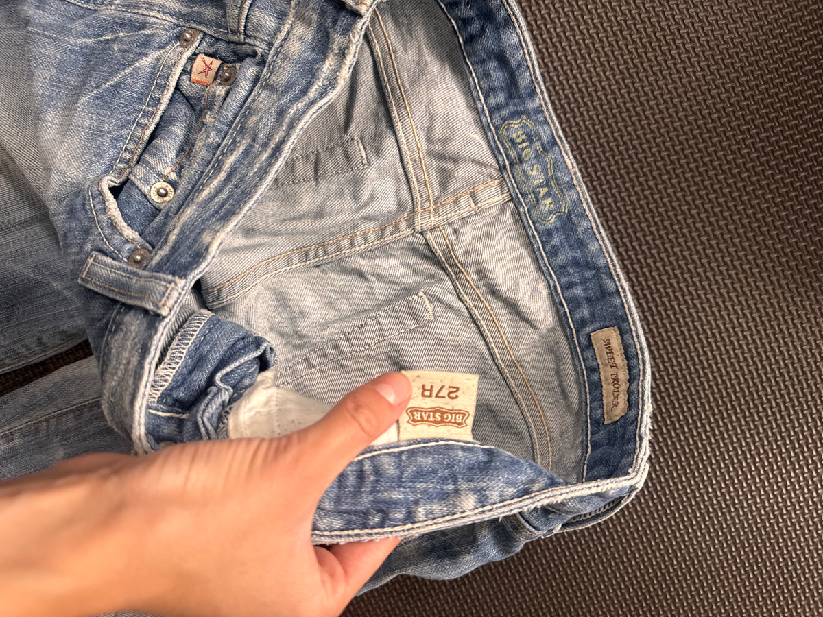 Lågmidjade jeans stl: S