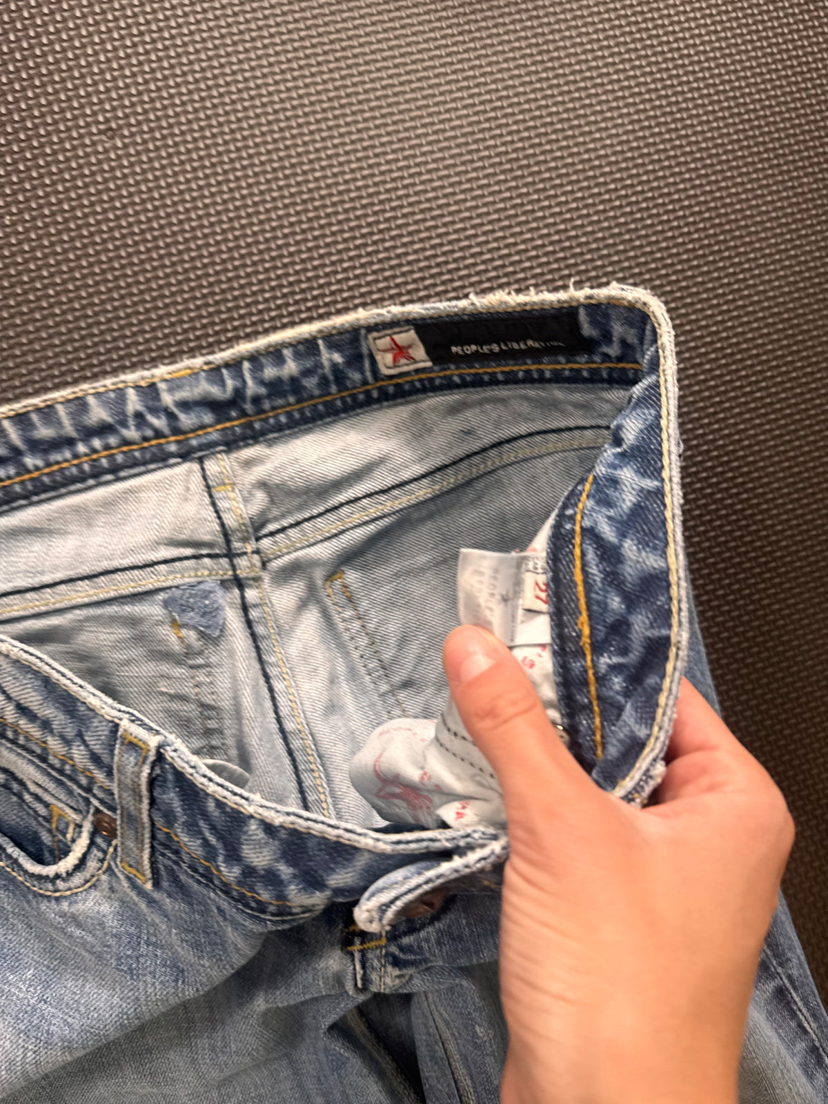 Lågmidjade jeans stl: XS/S
