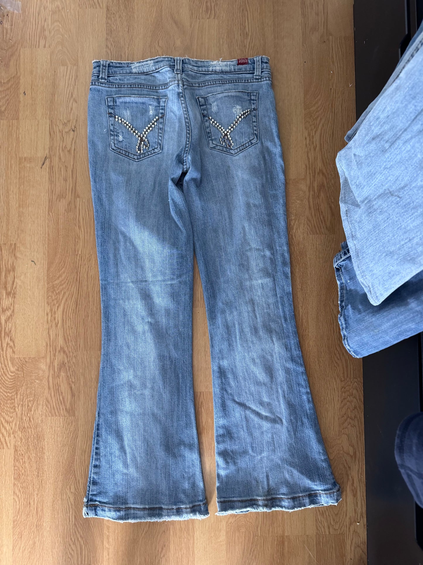 Lågmidjade jeans stl: S