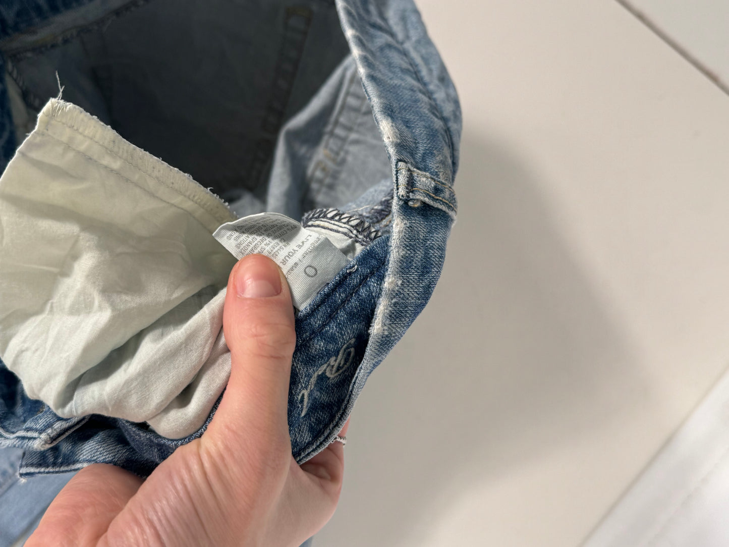 Lågmidjade jeans stl: XS