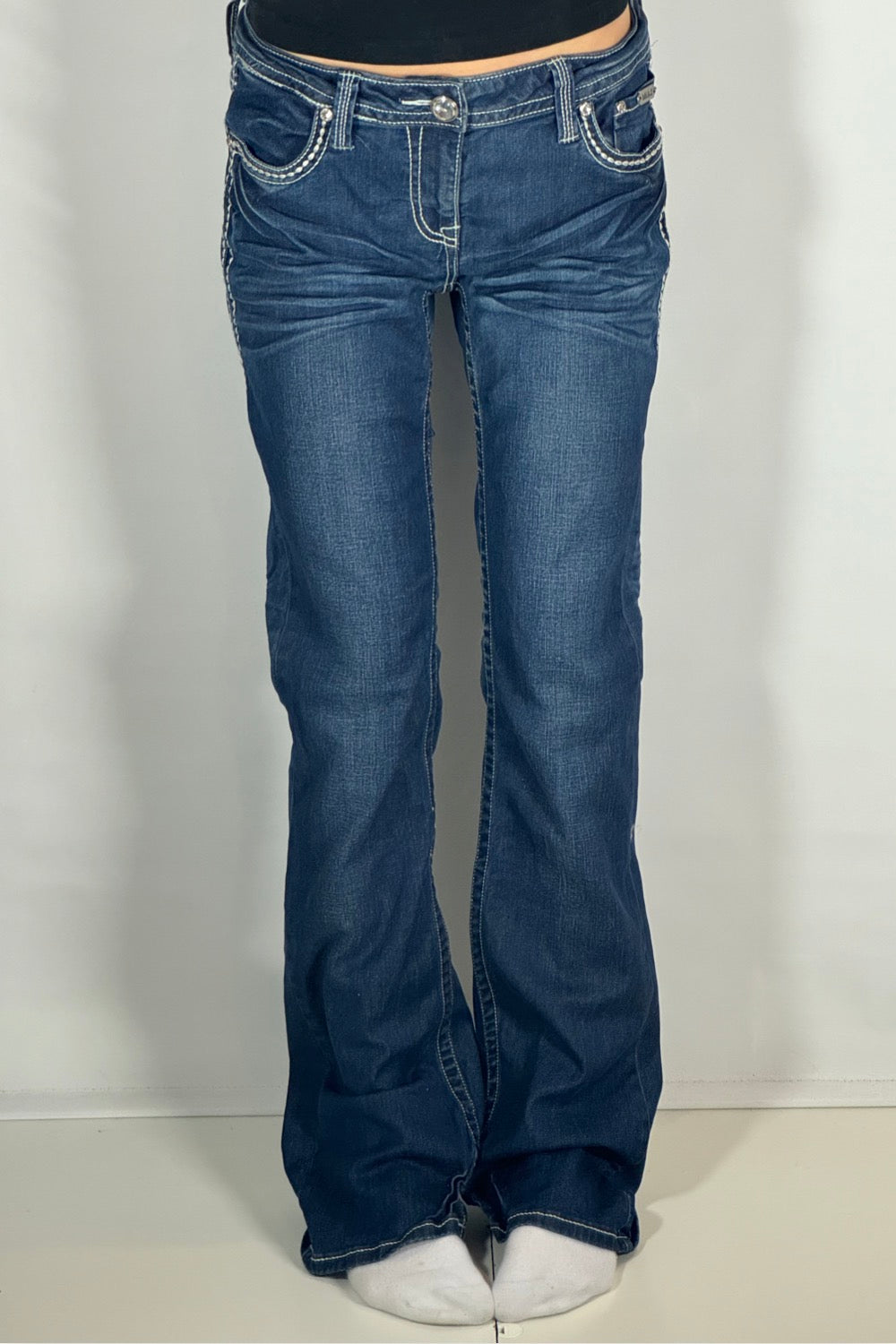 Lågmidjade jeans stl: M