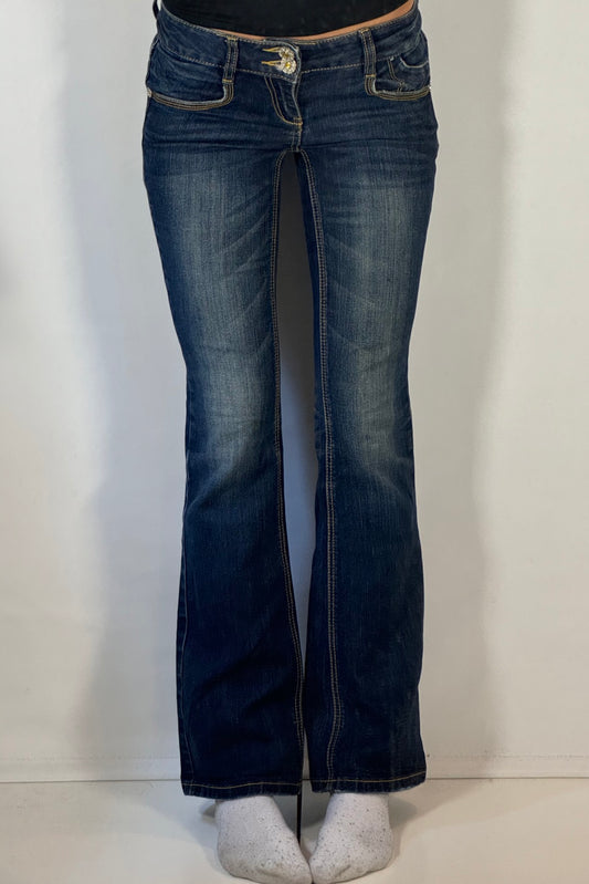 Lågmidjade jeans stl: XS