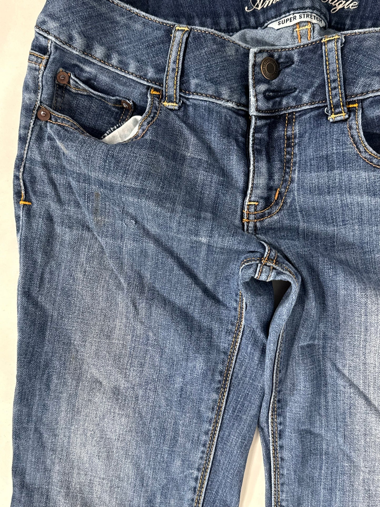 Lågmidjade jeans stl: S