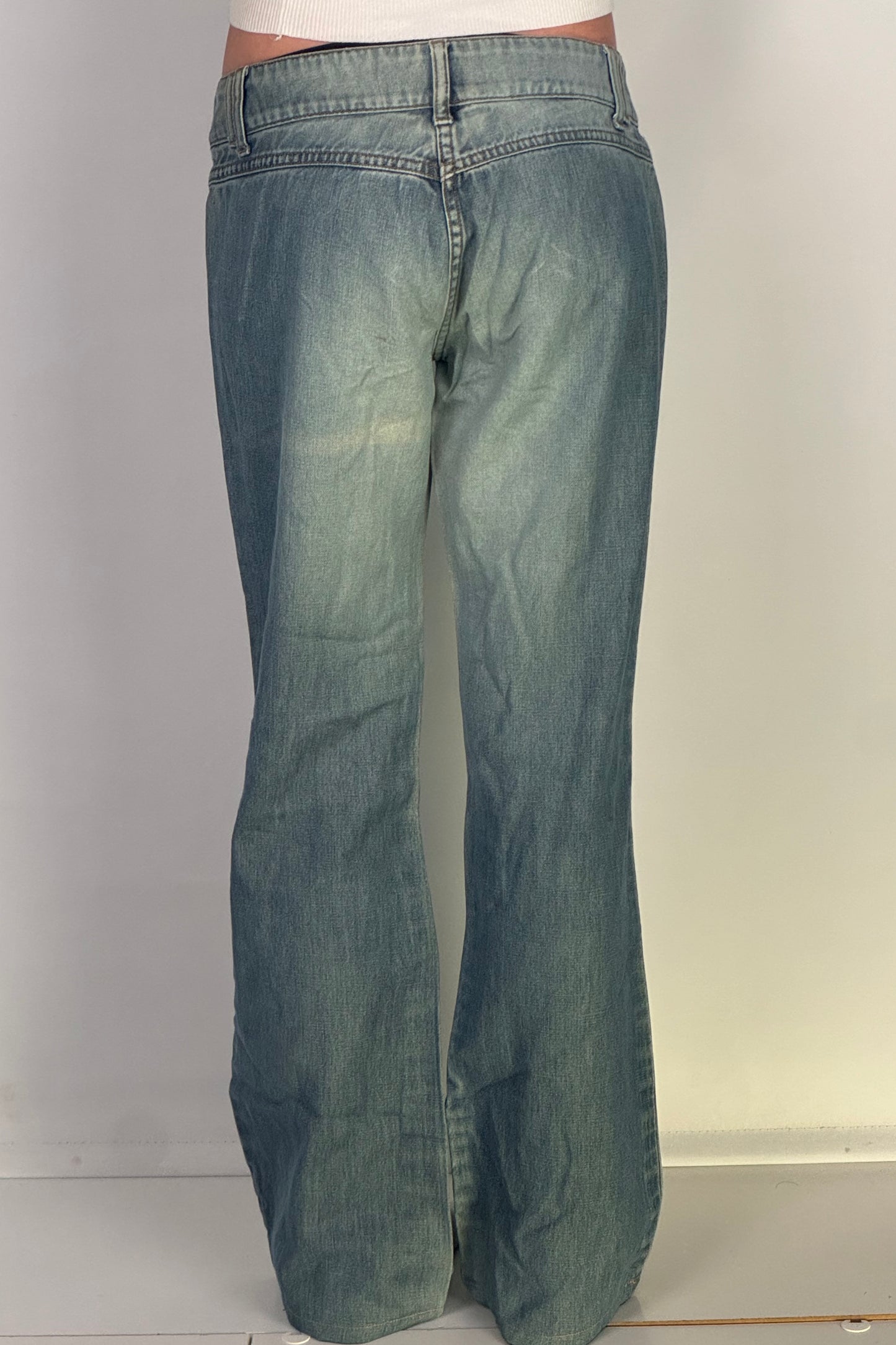 Lågmidjade jeans stl: S