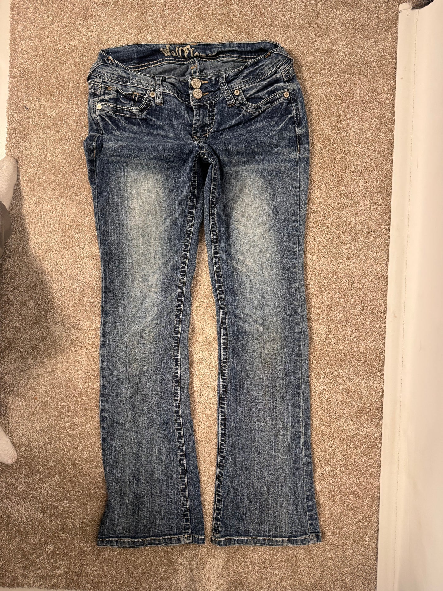 Lavtaljede jeans str: XS