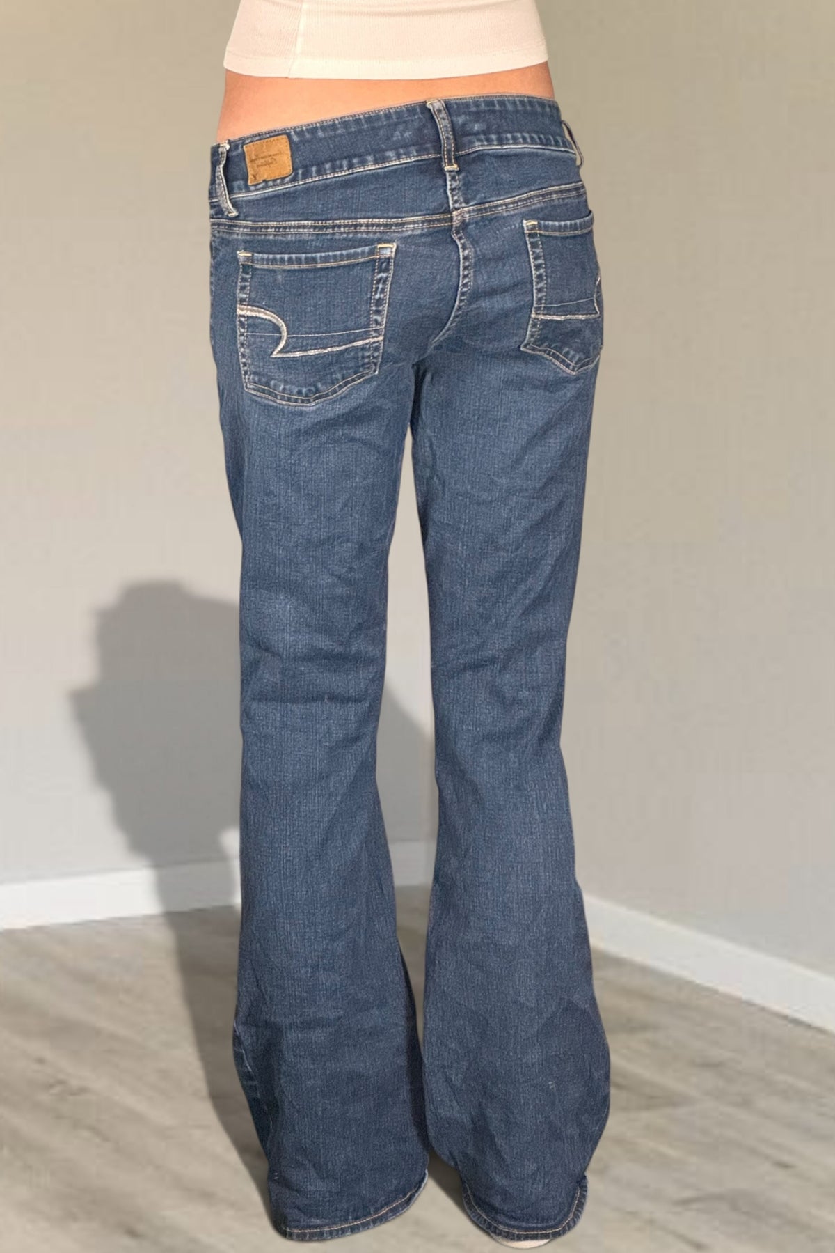 Lågmidjade jeans stl: S