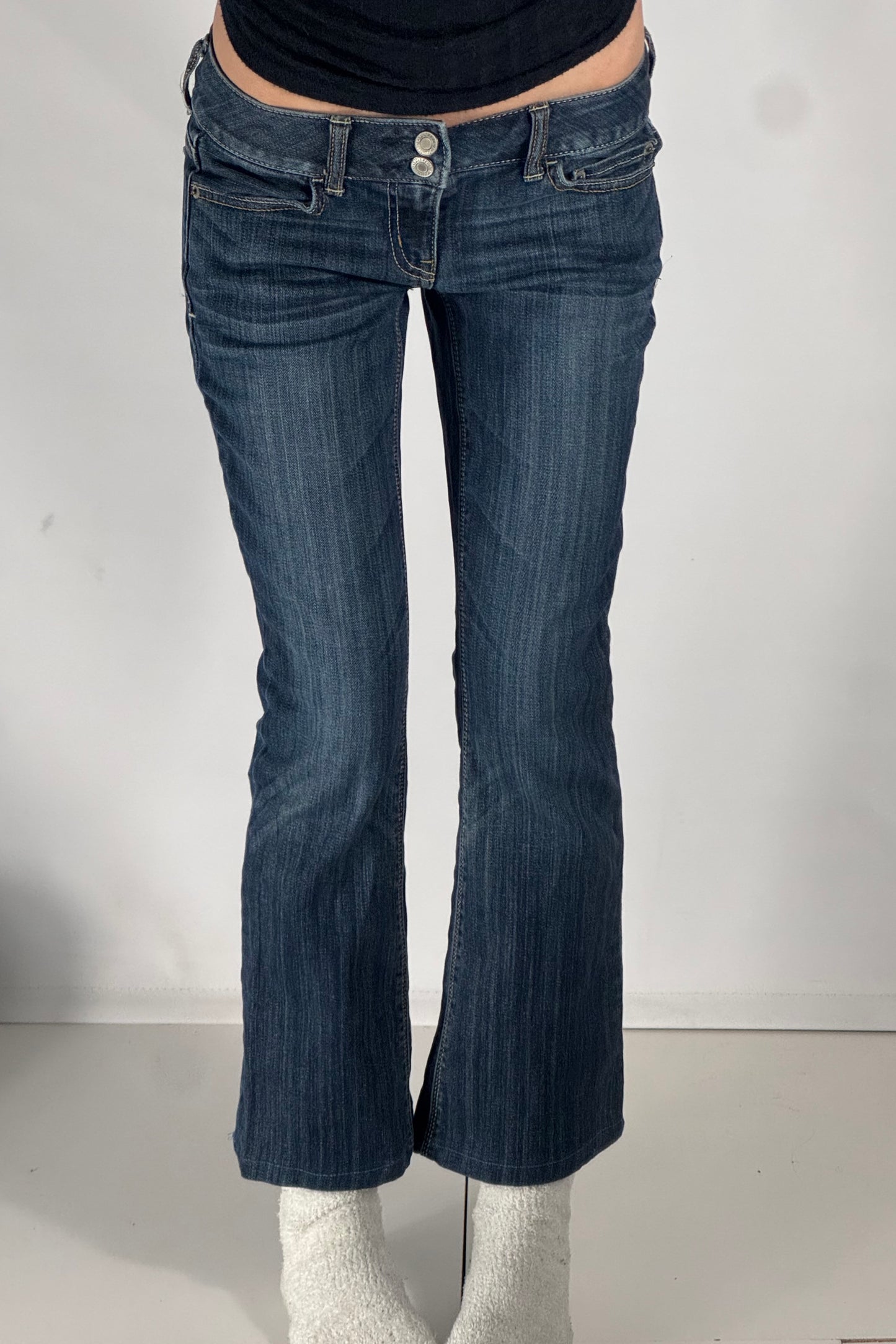Lågmidjade jeans stl: XS