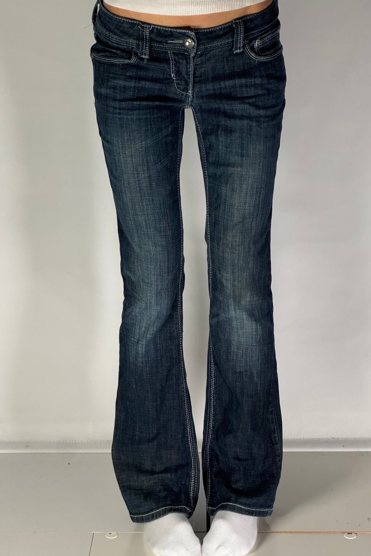 Lågmidjade jeans stl: XS