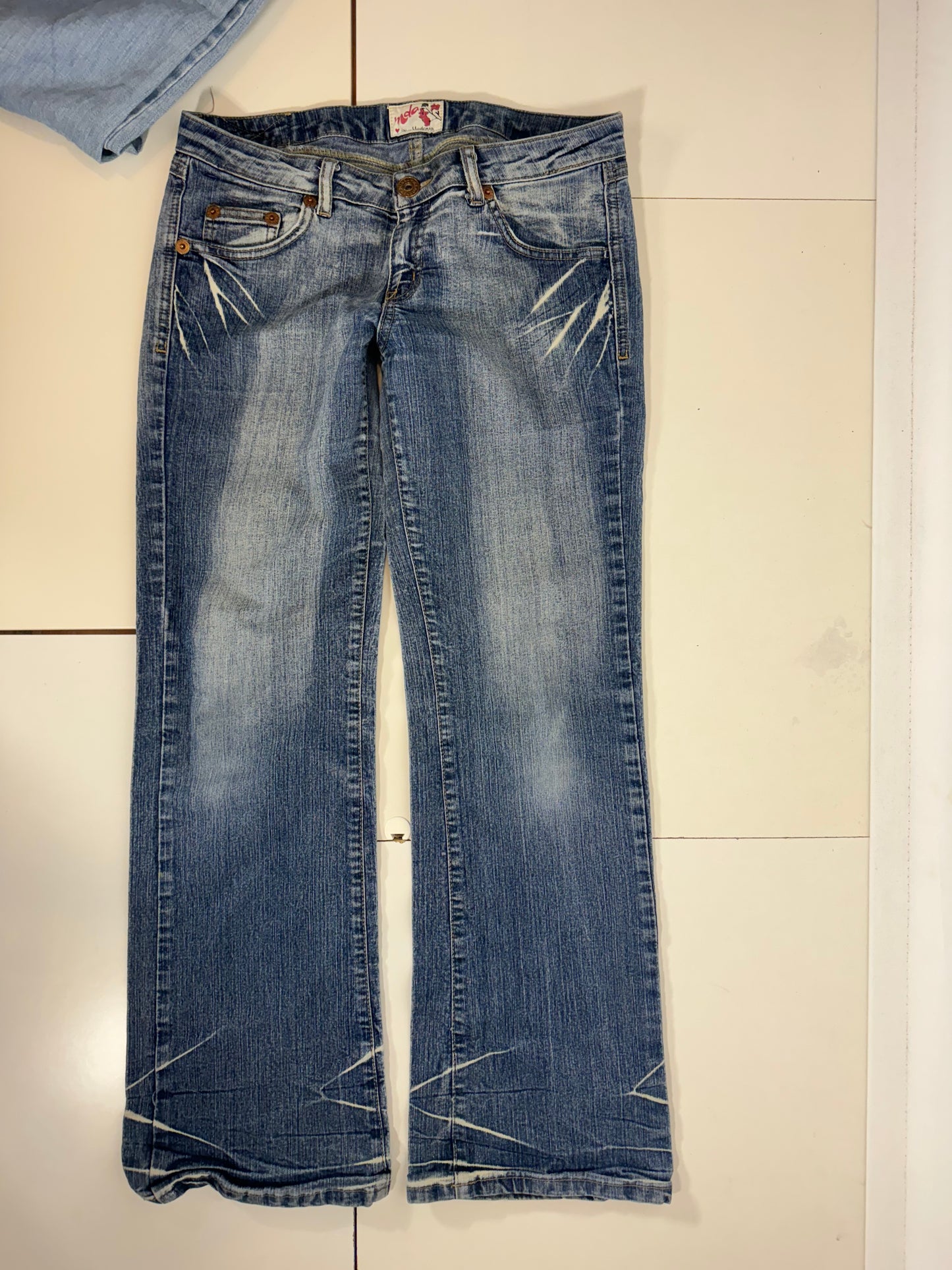 Lågmidjade jeans stl: S