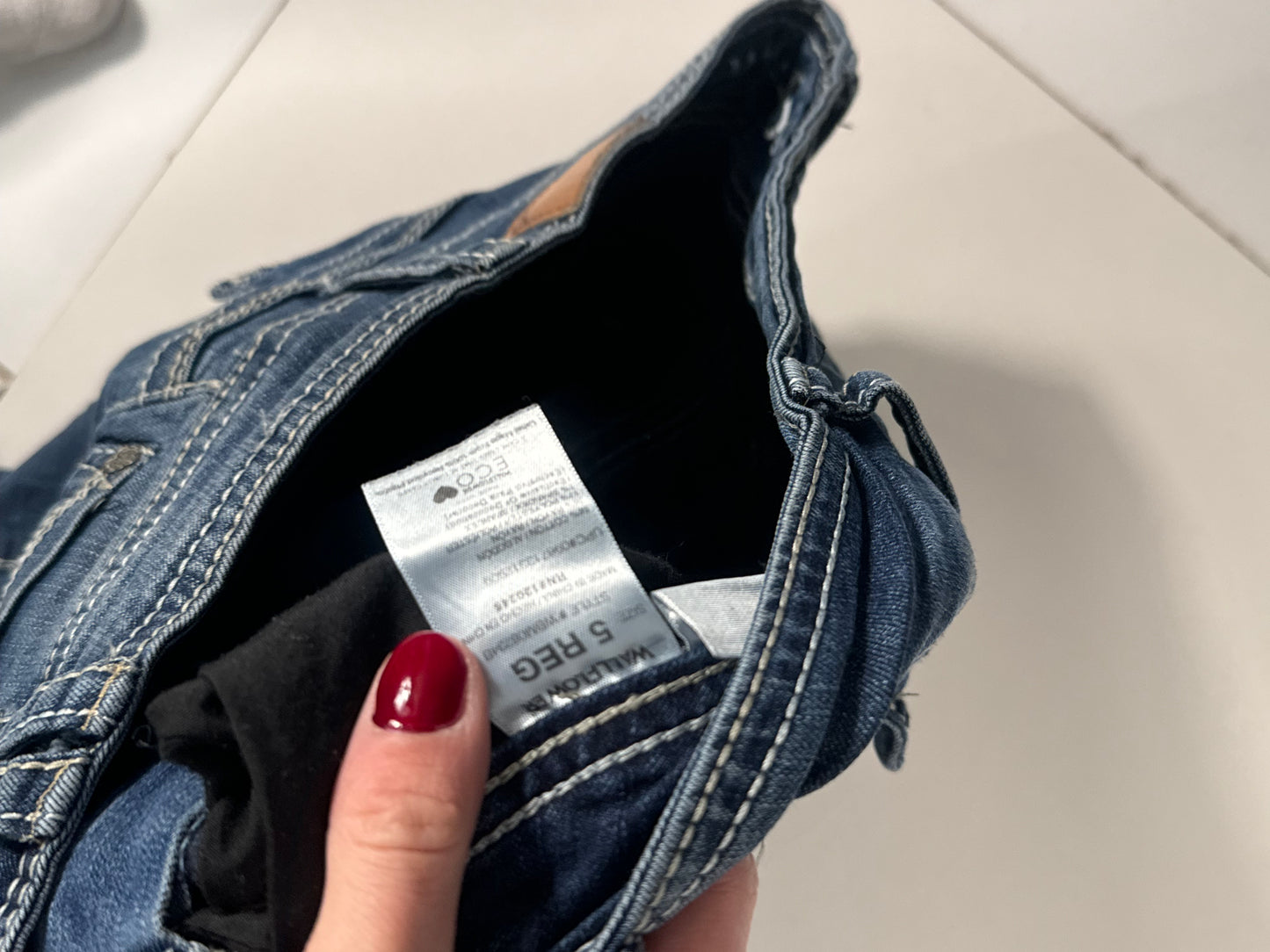 Lågmidjade jeans stl:
