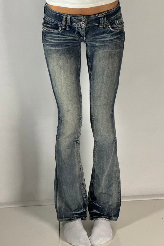 Lågmidjade jeans stl: XS