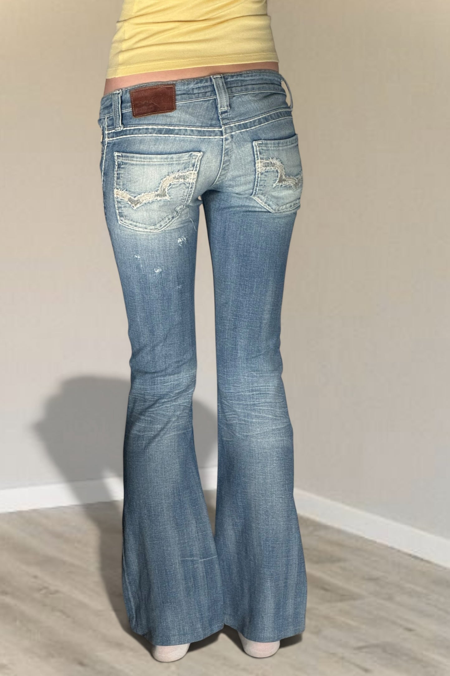 Lågmidjade jeans stl: XS