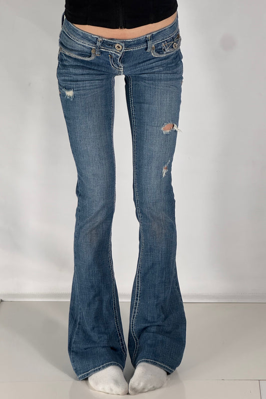 Lågmidjade jeans stl: XXS