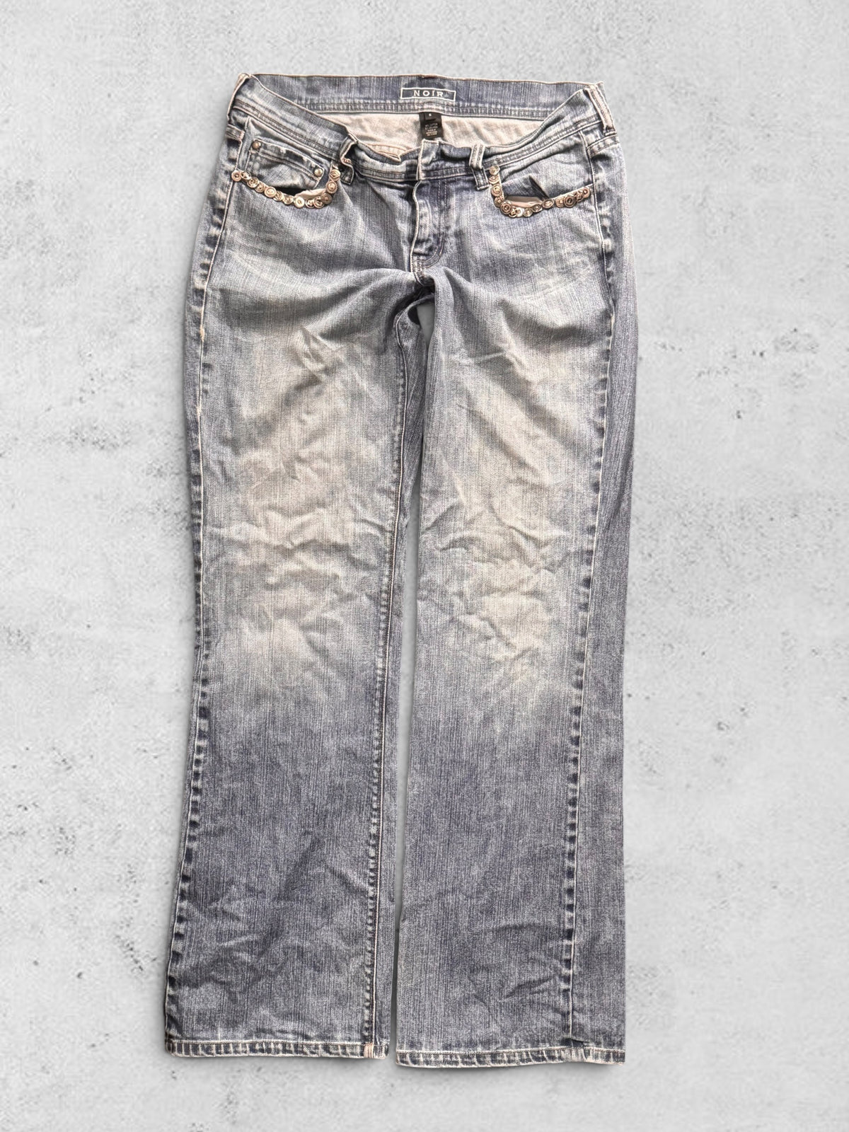 Lågmidjade jeans stl: M