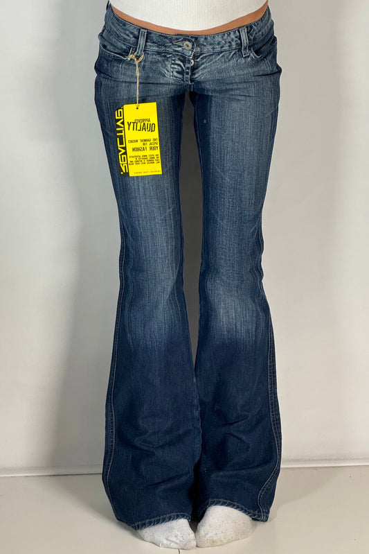 Lågmidjade jeans stl: XXS (W28/L34)