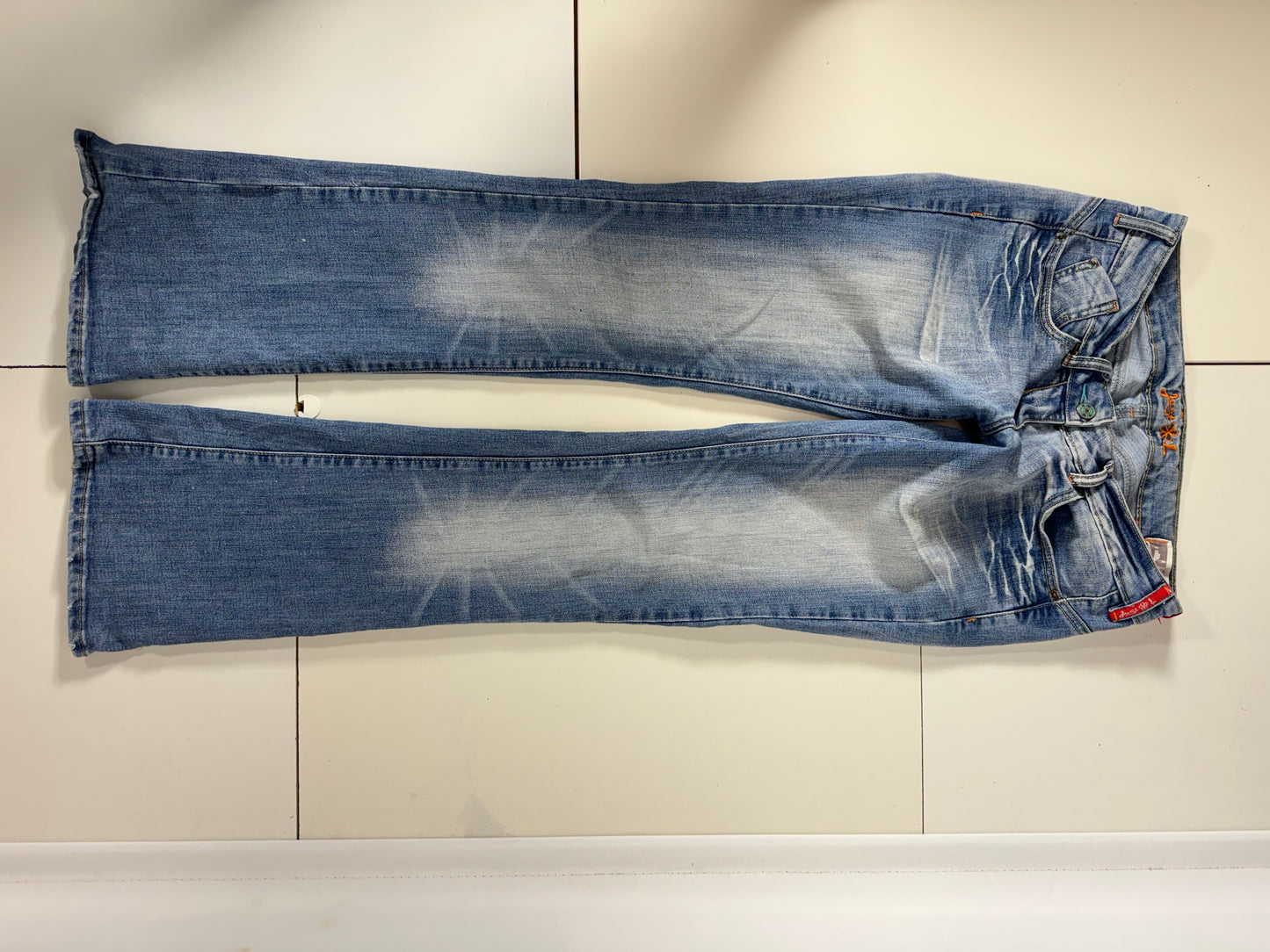 Lågmidjade jeans stl: S