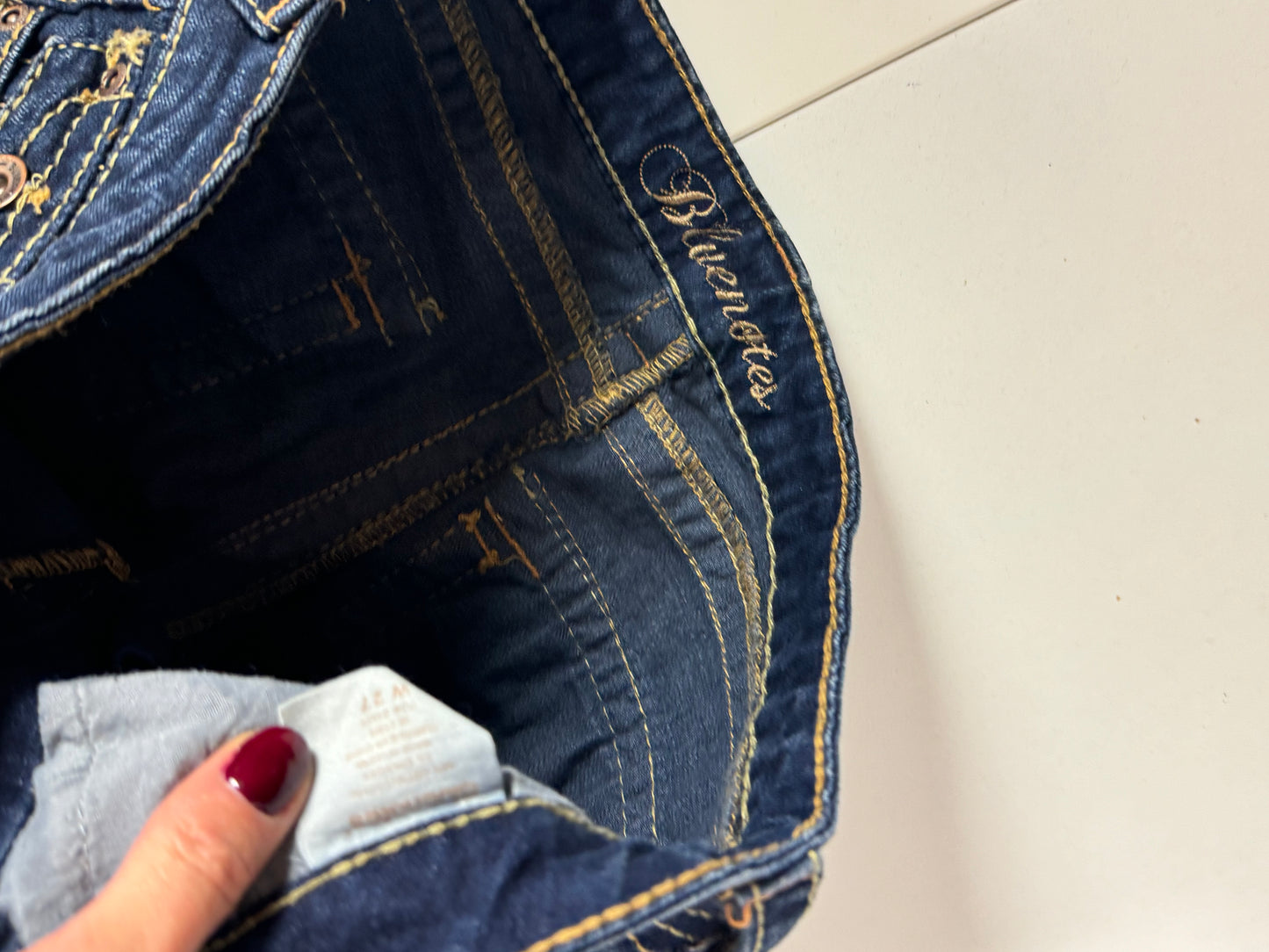 Lågmidjade jeans stl: S/M