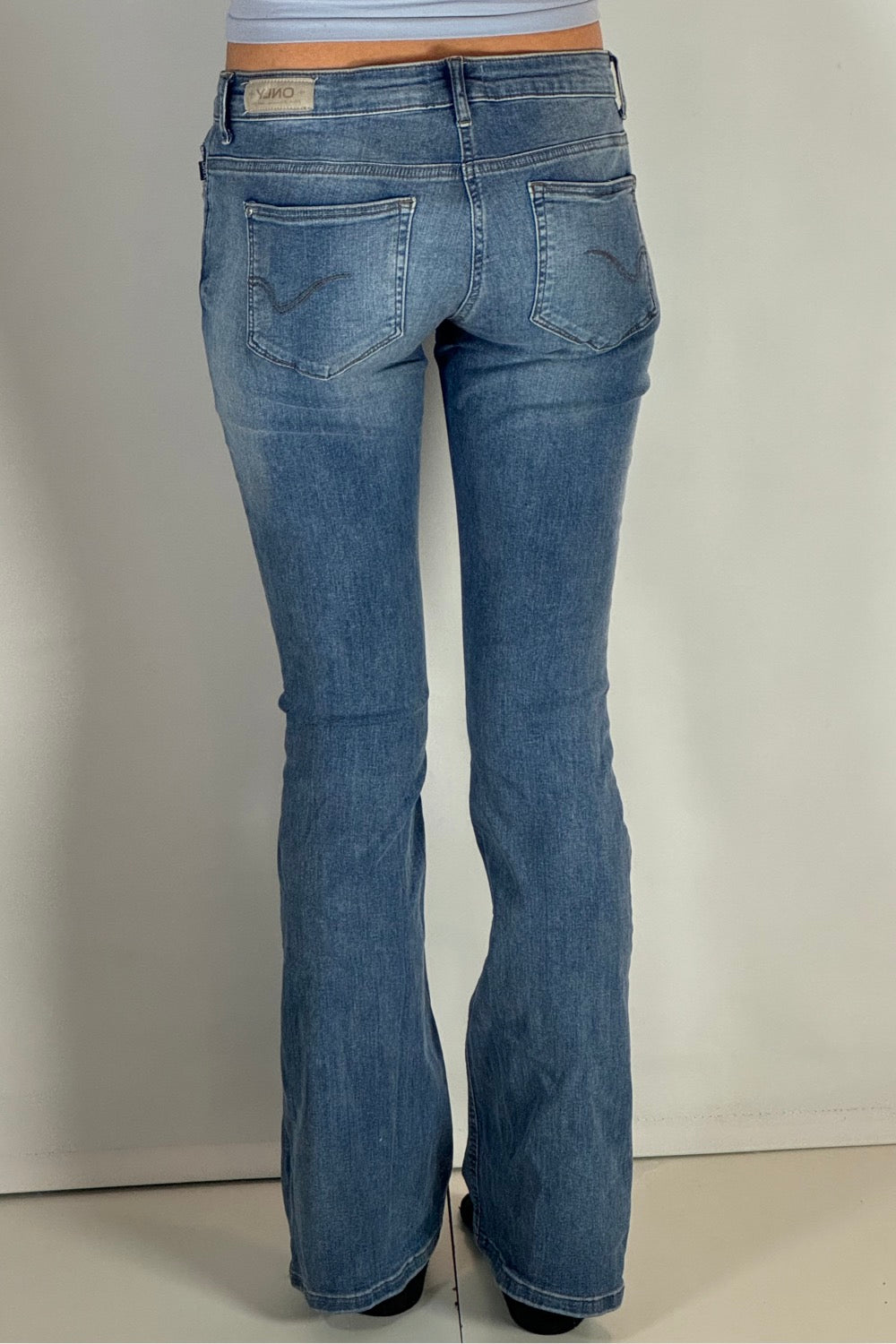 Lågmidjade jeans stl: S