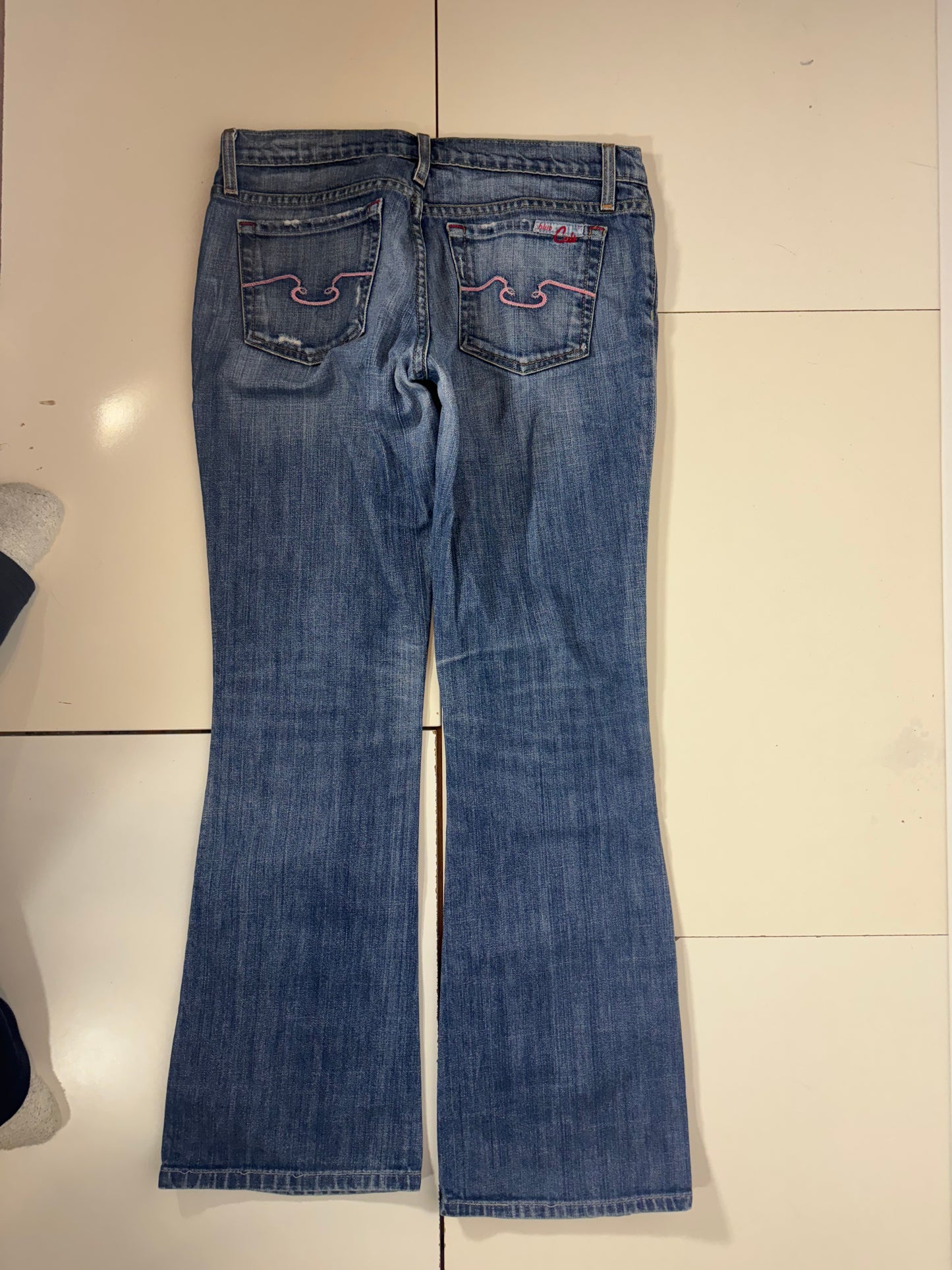 Lågmidjade jeans stl: S