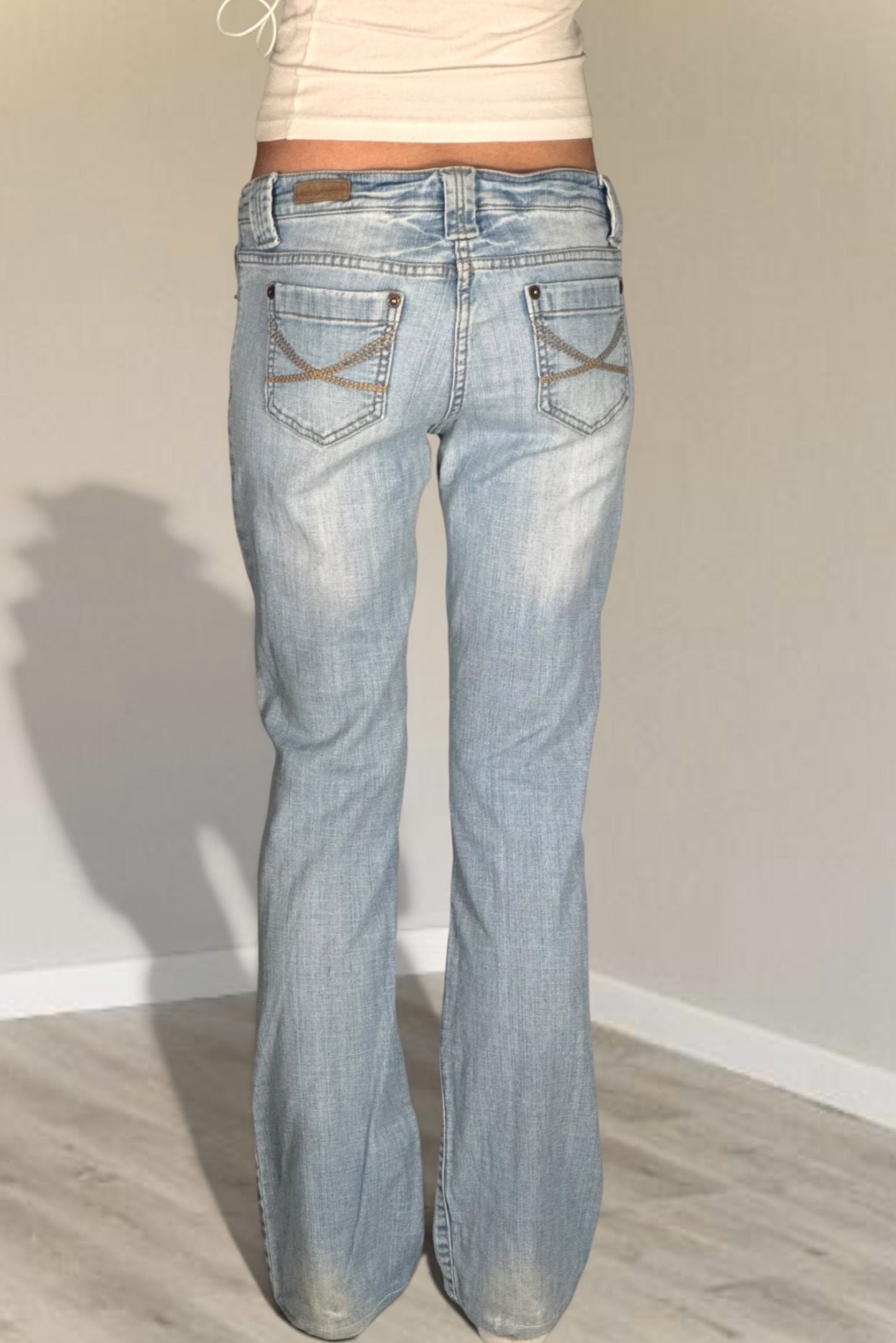 Lågmidjade jeans stl: S