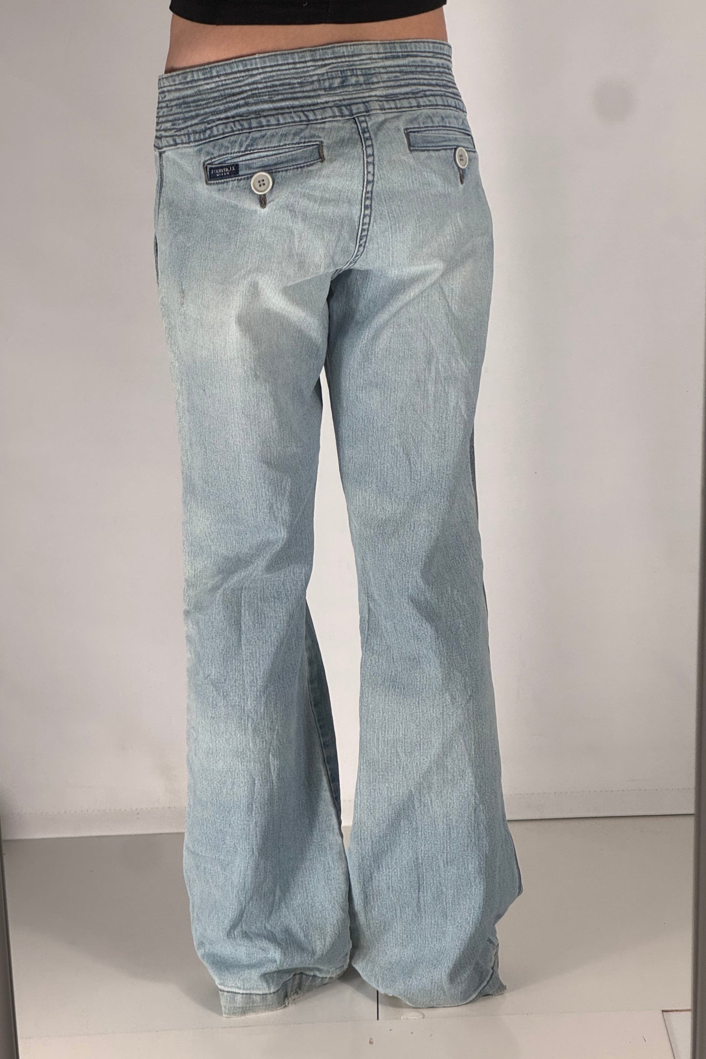Lågmidjade jeans stl: S