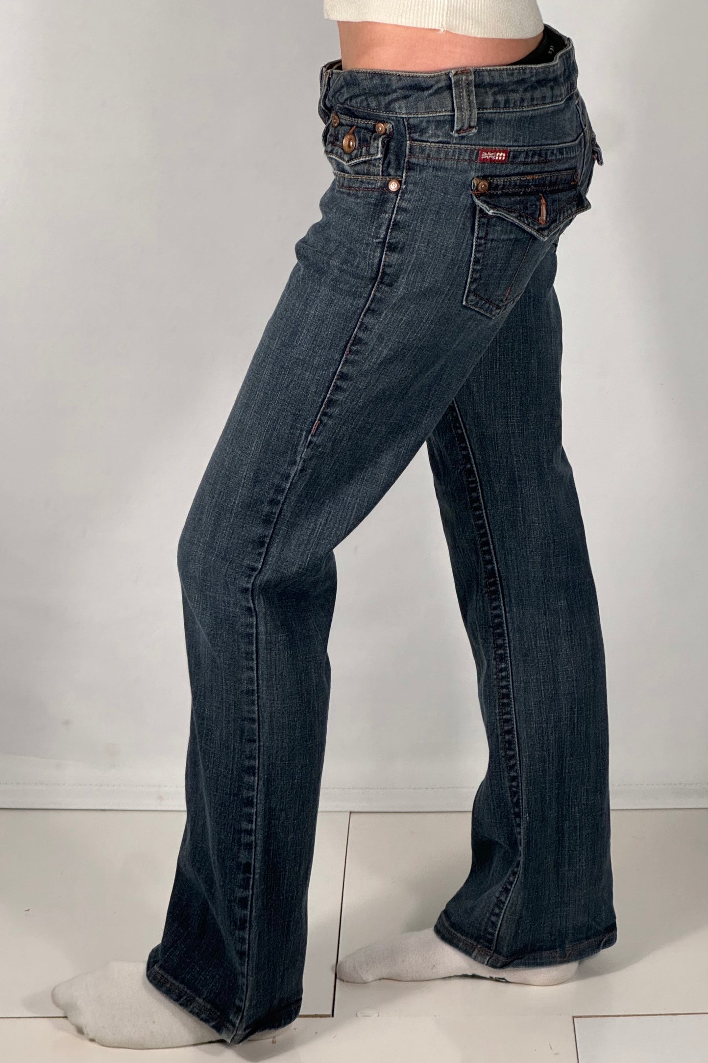 Lågmidjade jeans stl: S