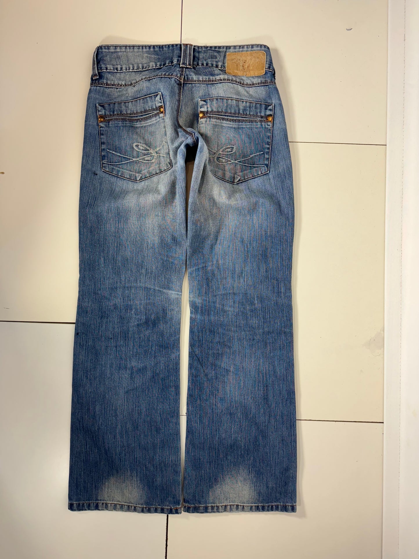 Lågmidjade jeans stl: S