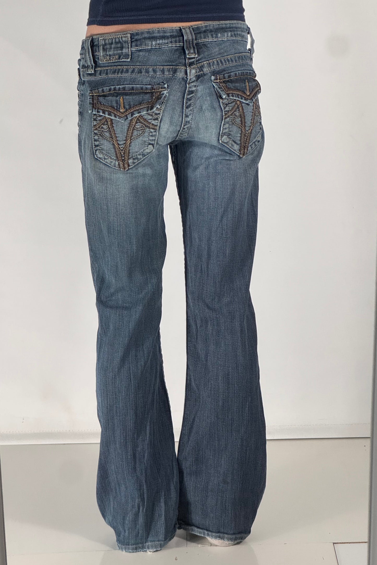 Lågmidjade jeans stl: S