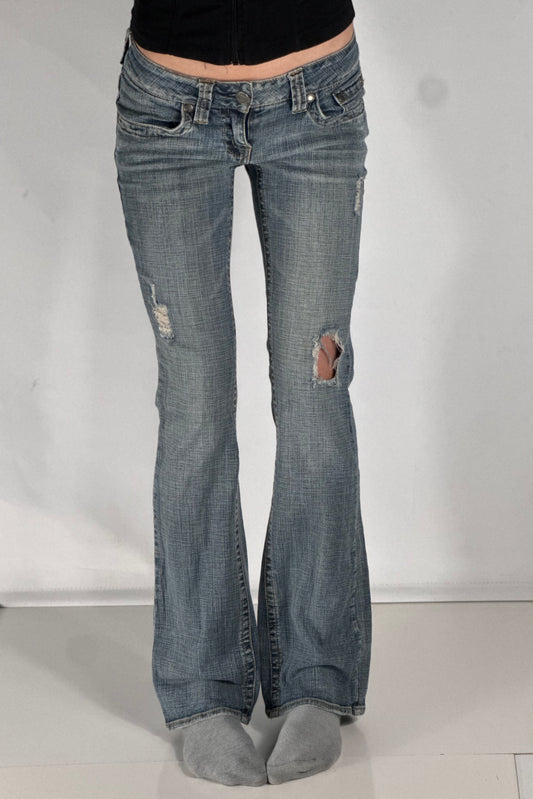 Lavtaljede jeans str: XS