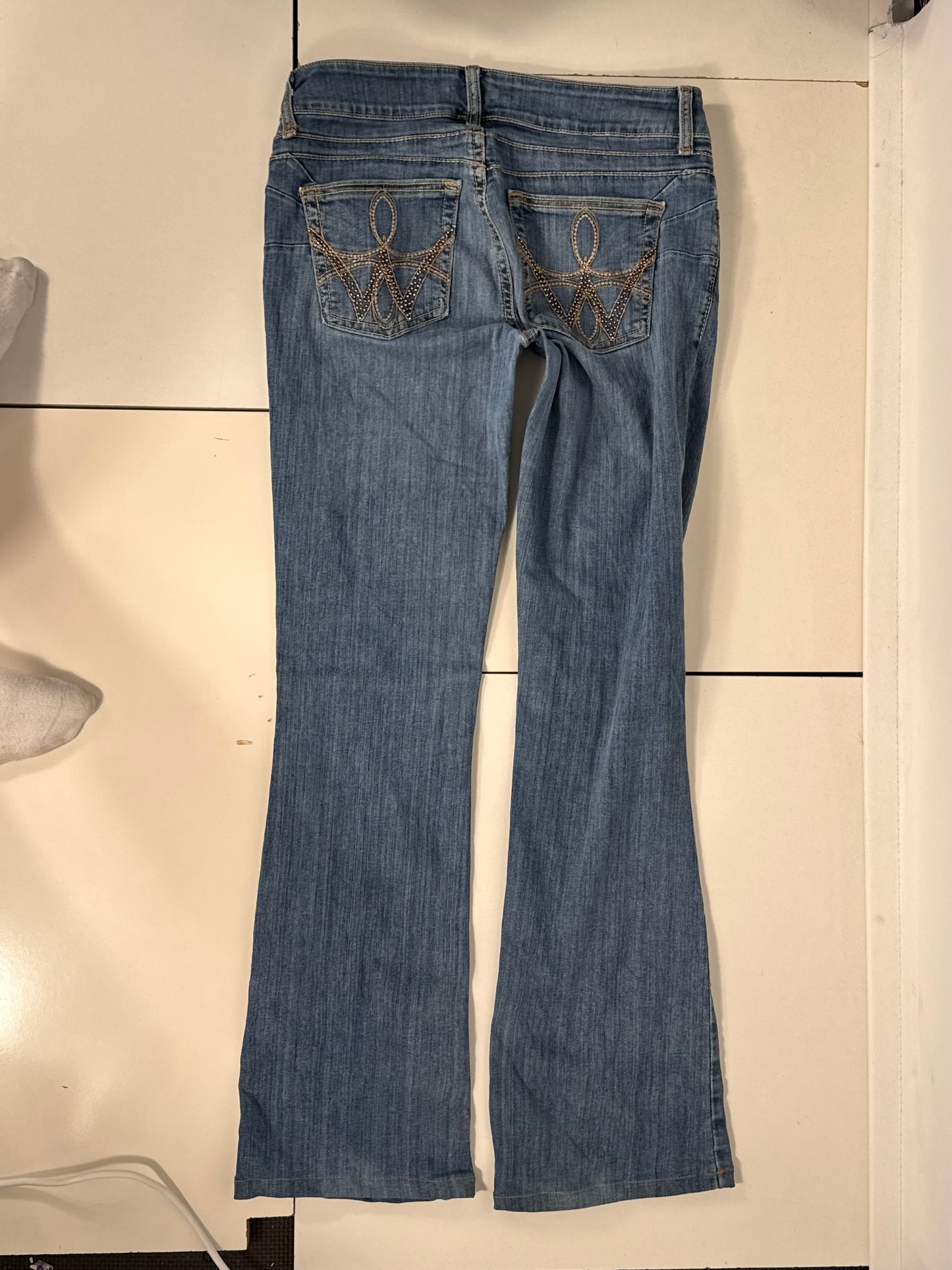 Lågmidjade jeans stl: S/M
