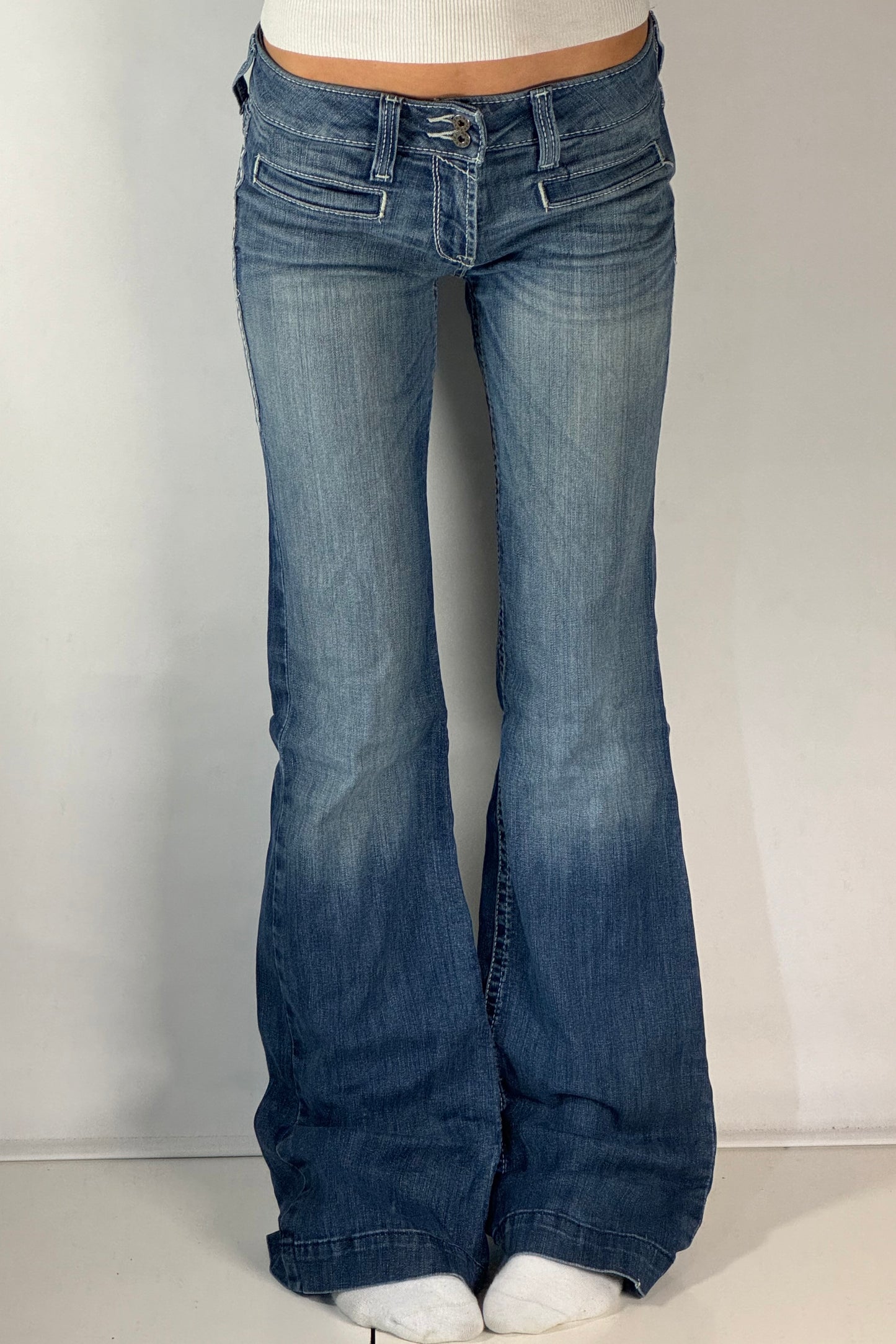 Lågmidjade jeans stl: XS/S