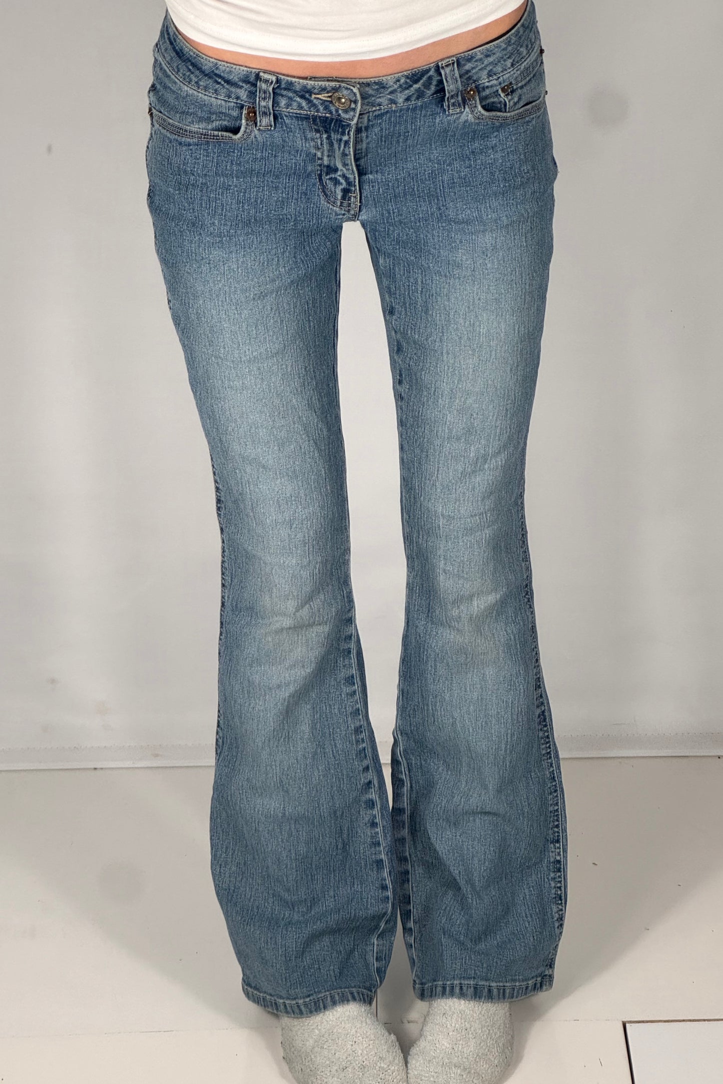 Lågmidjade jeans stl: XS