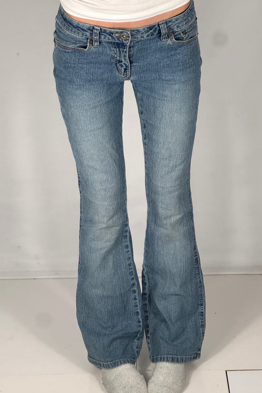 Lågmidjade jeans stl: XS