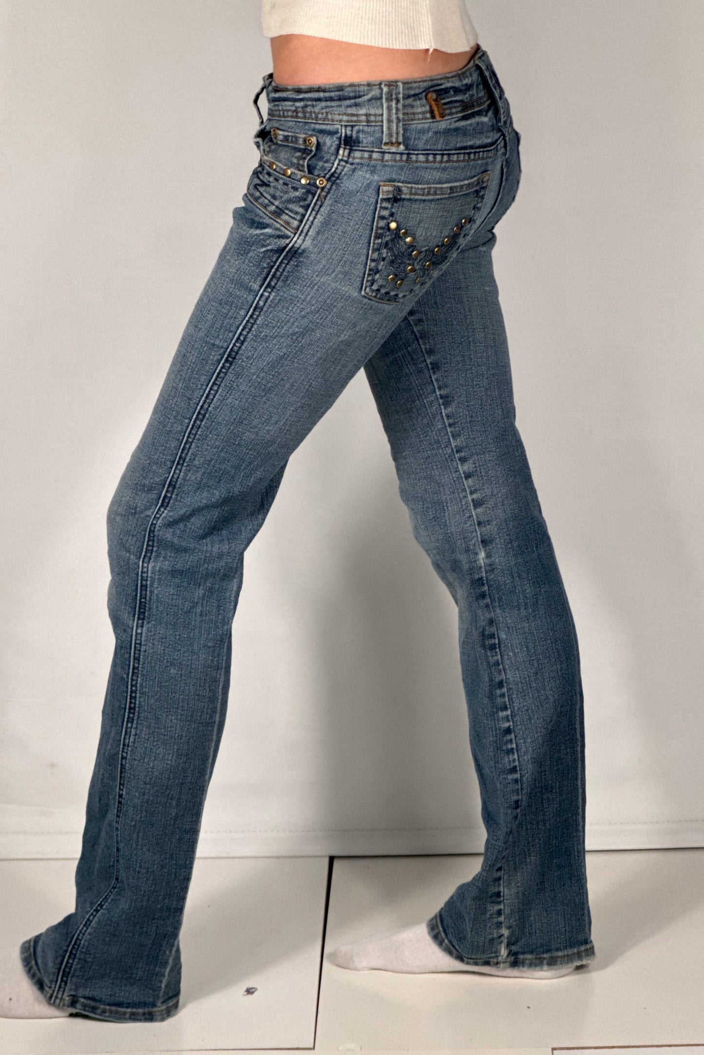 Lavtaljede jeans str: XS