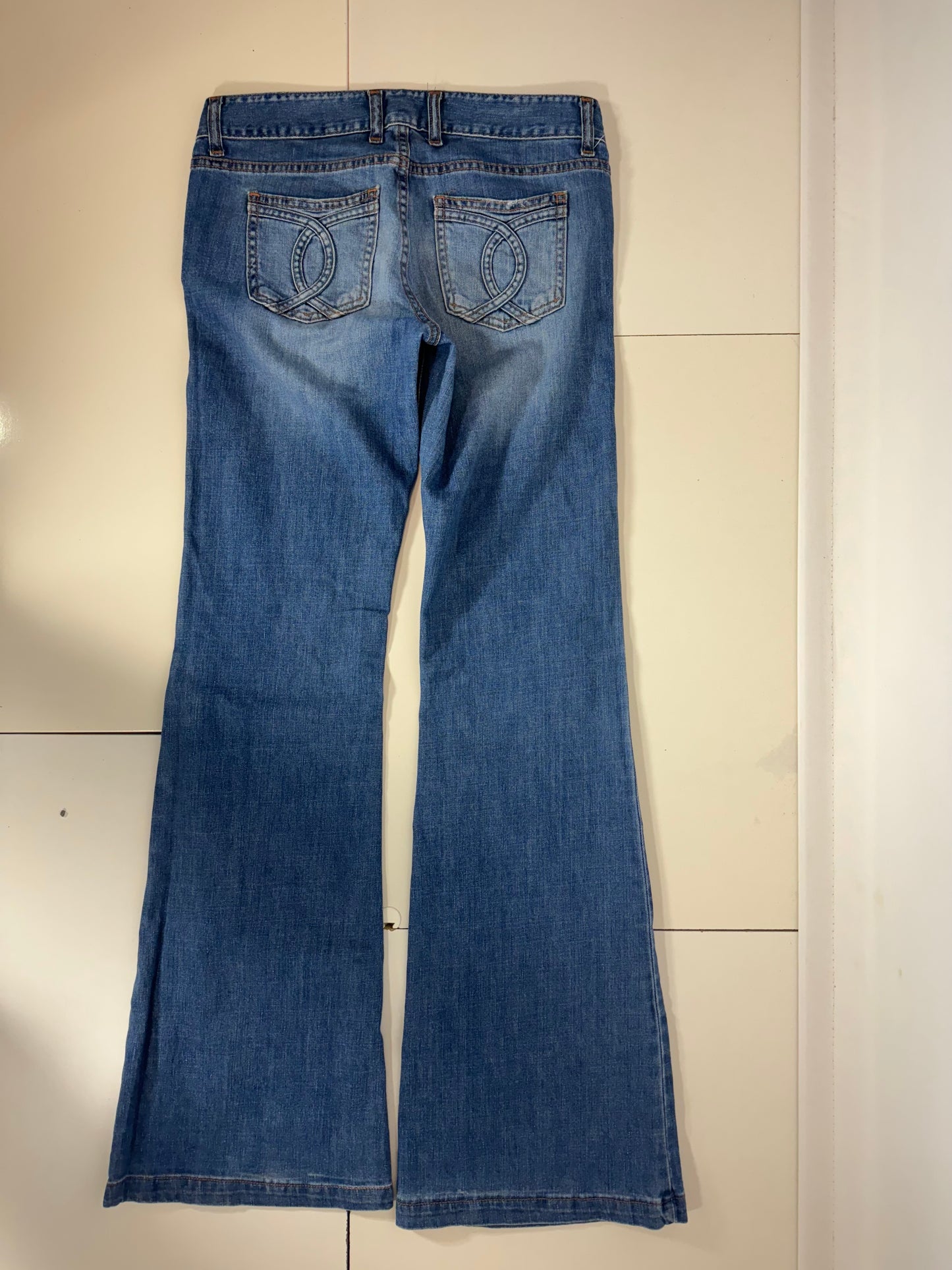 Lågmidjade jeans stl: S