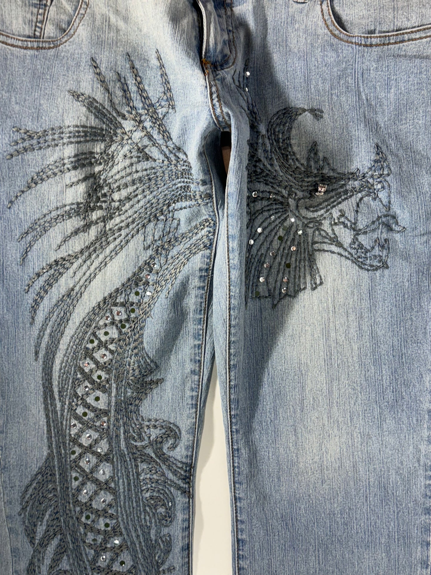 Lågmidjade jeans stl: M