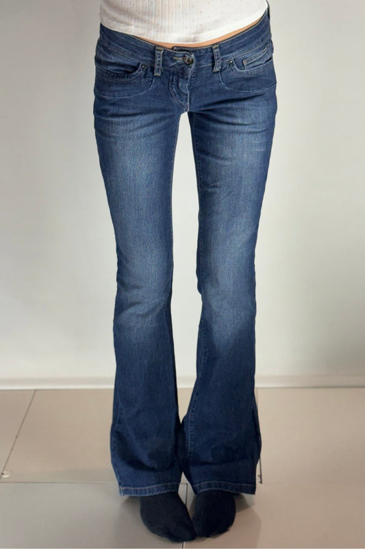 Lågmidjade jeans stl: S