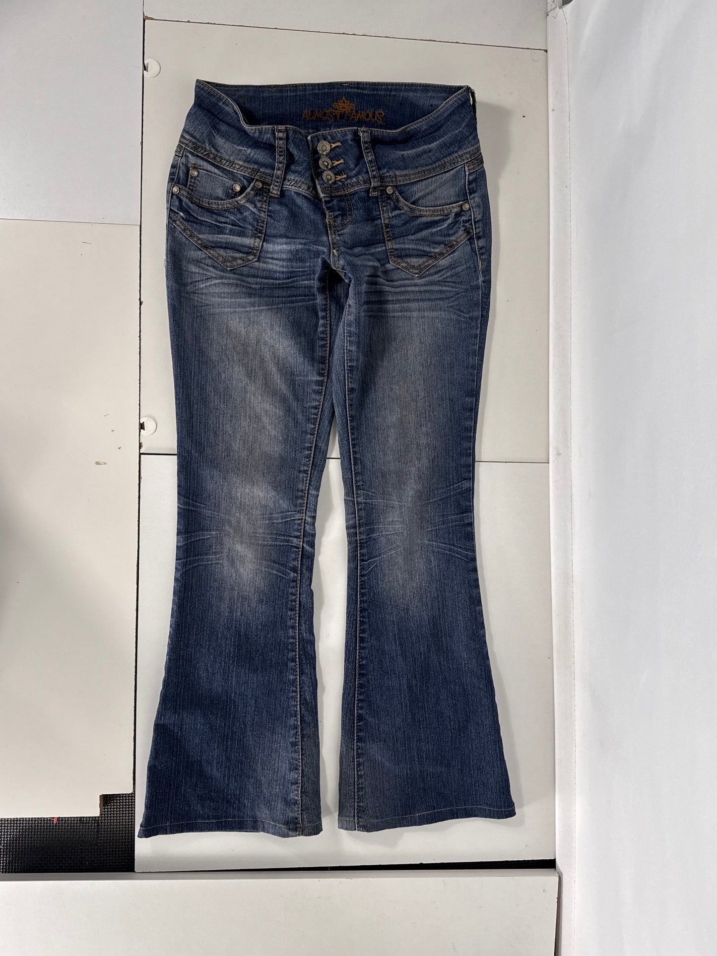 Lågmidjade jeans stl: S