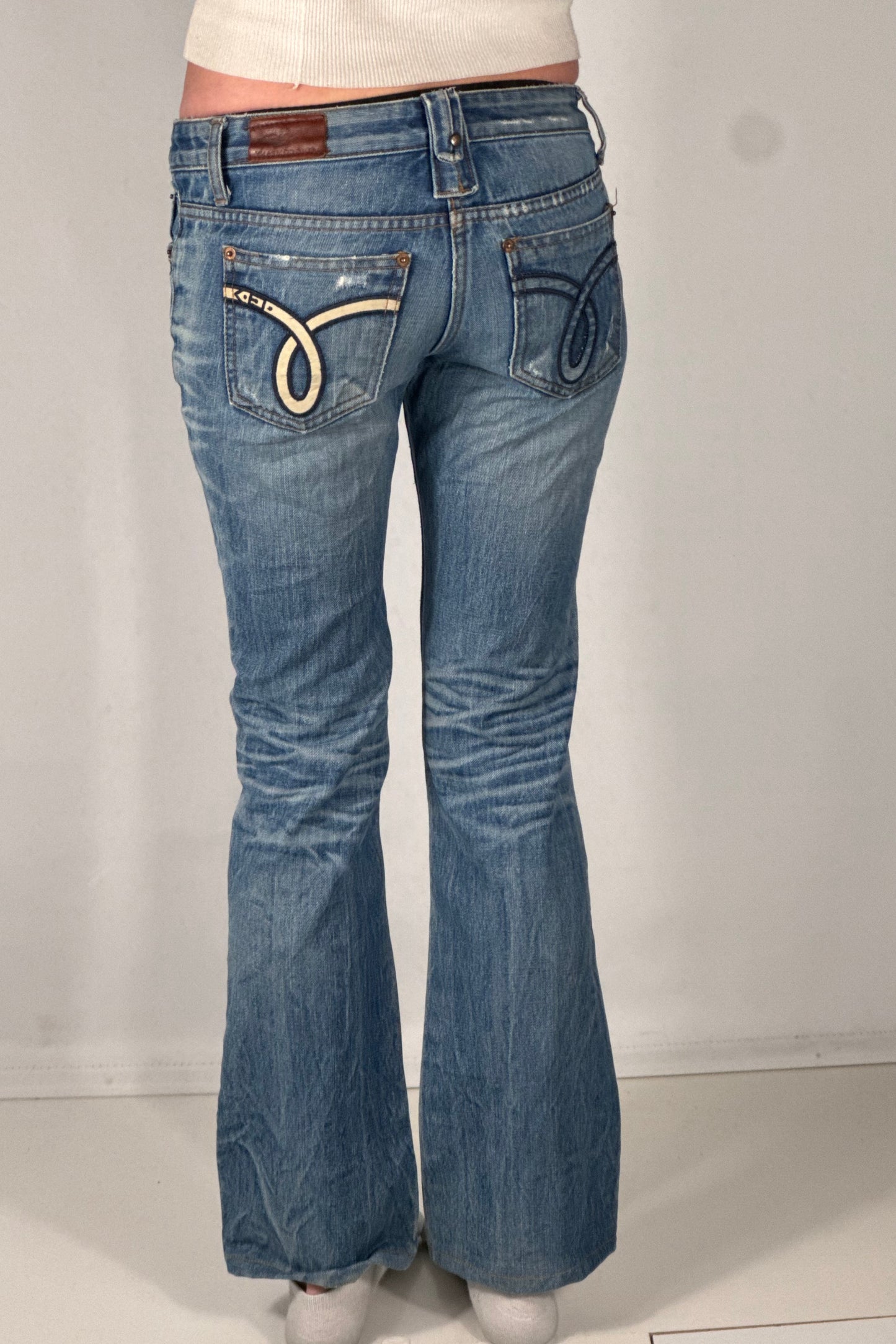 Lavtaljede jeans str: XS
