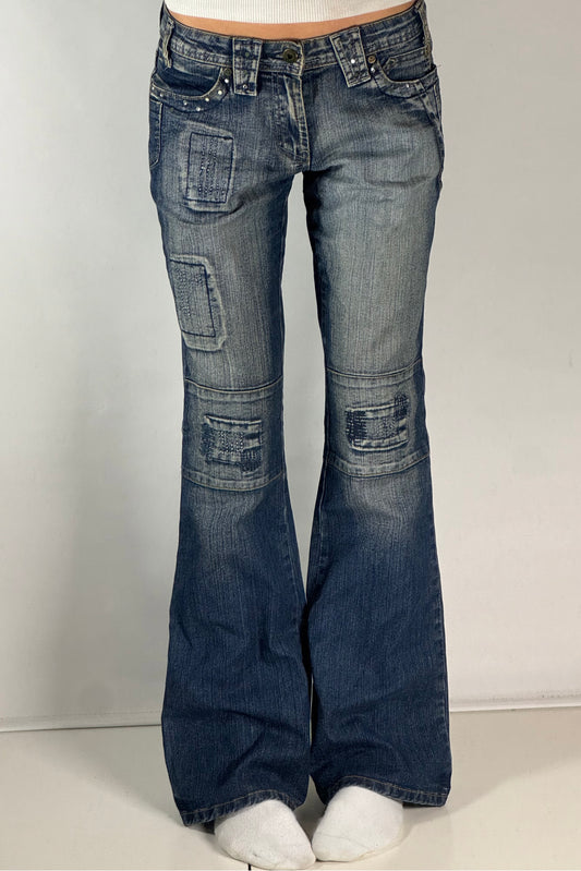 Lågmidjade jeans stl: S