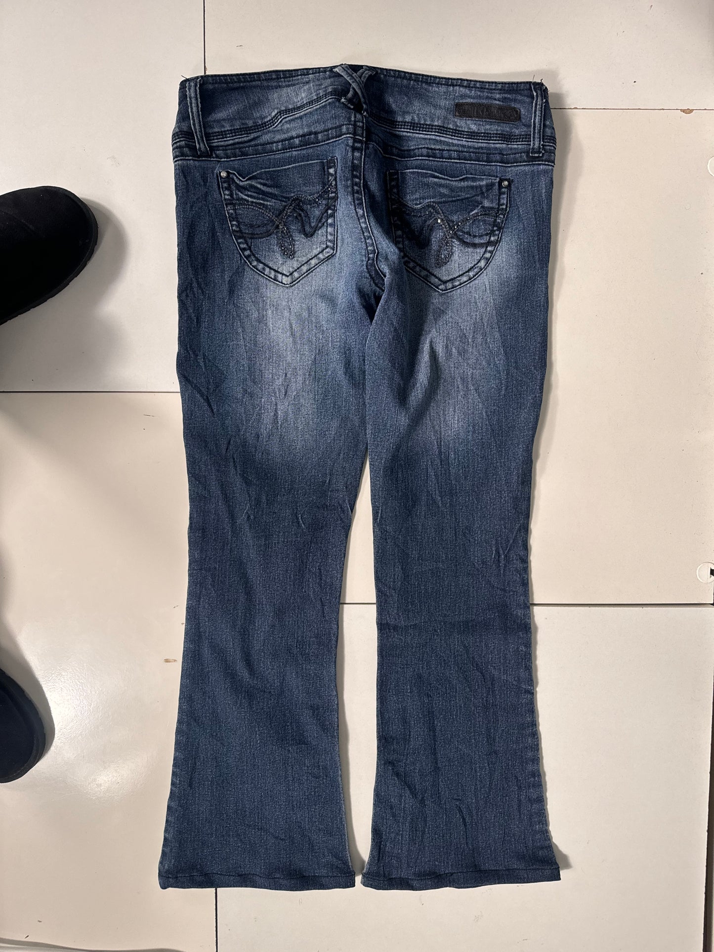 Lågmidjade jeans stl: S