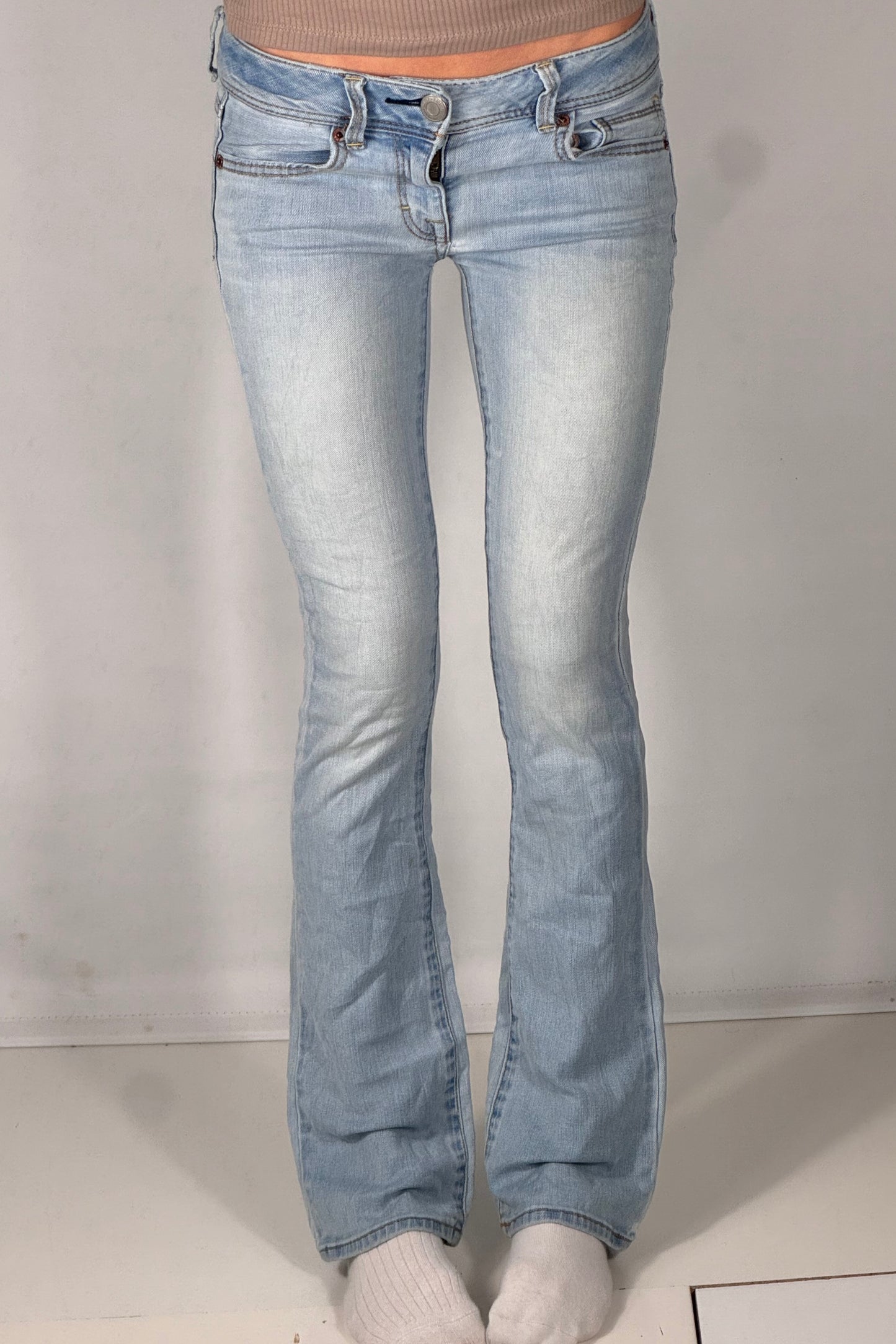 Lavlivede jeans str: XS