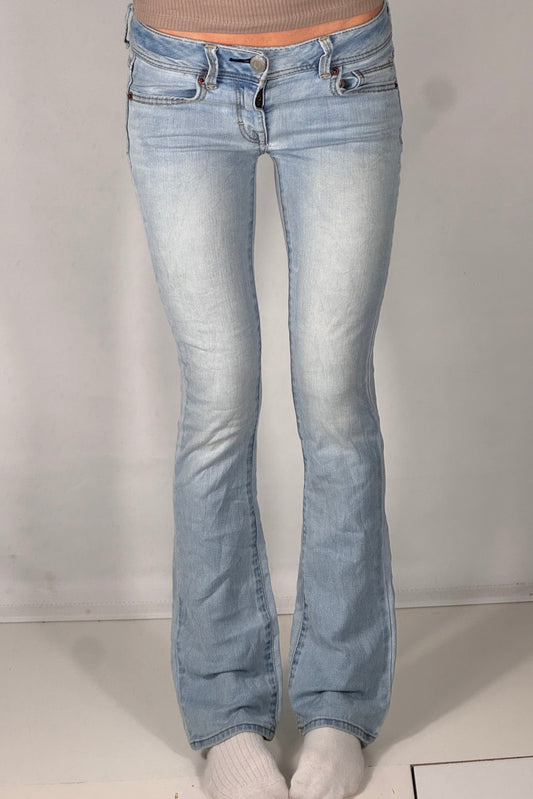 Lågmidjade jeans stl: XS