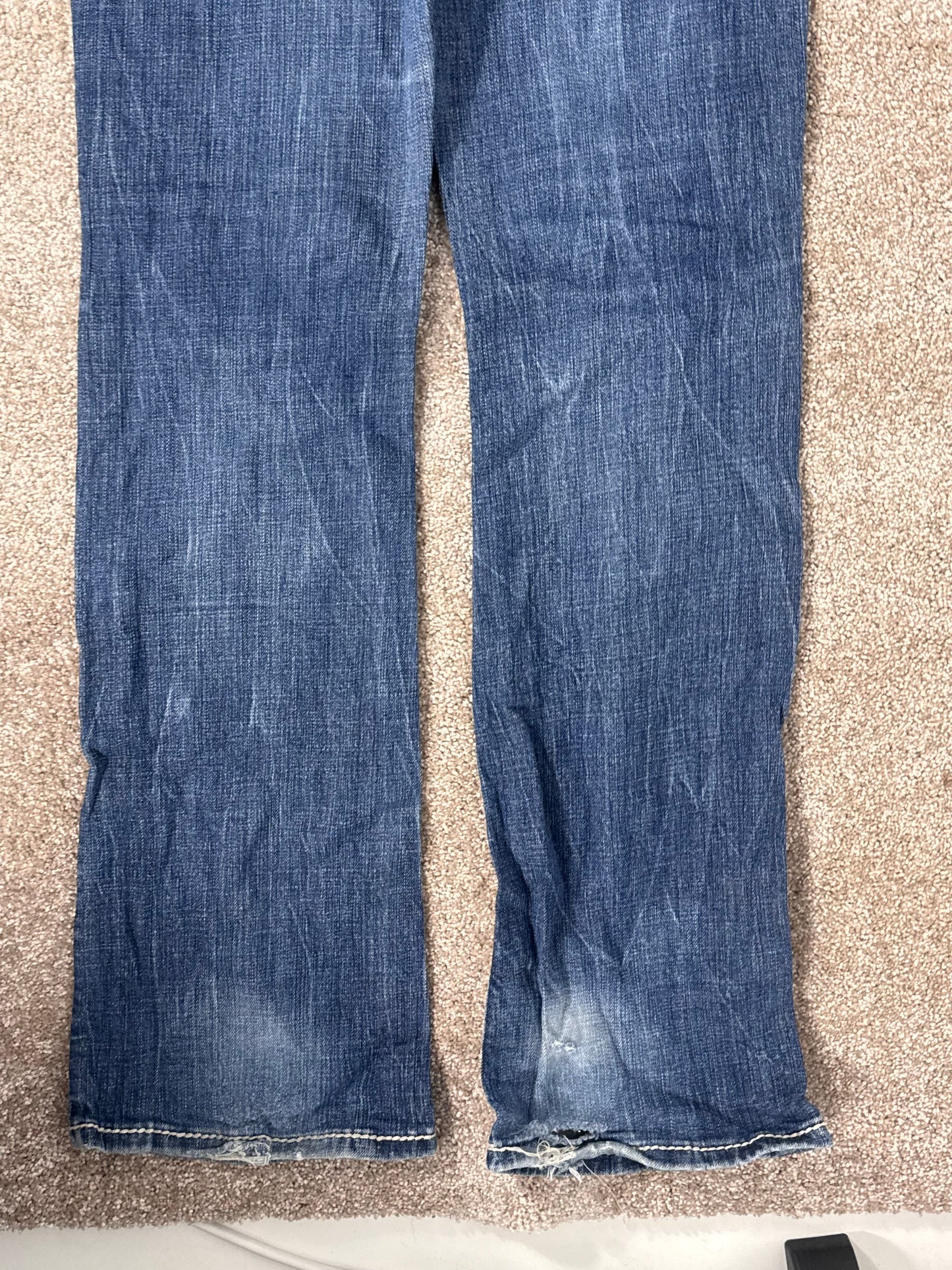 Lavtaljede jeans str: S