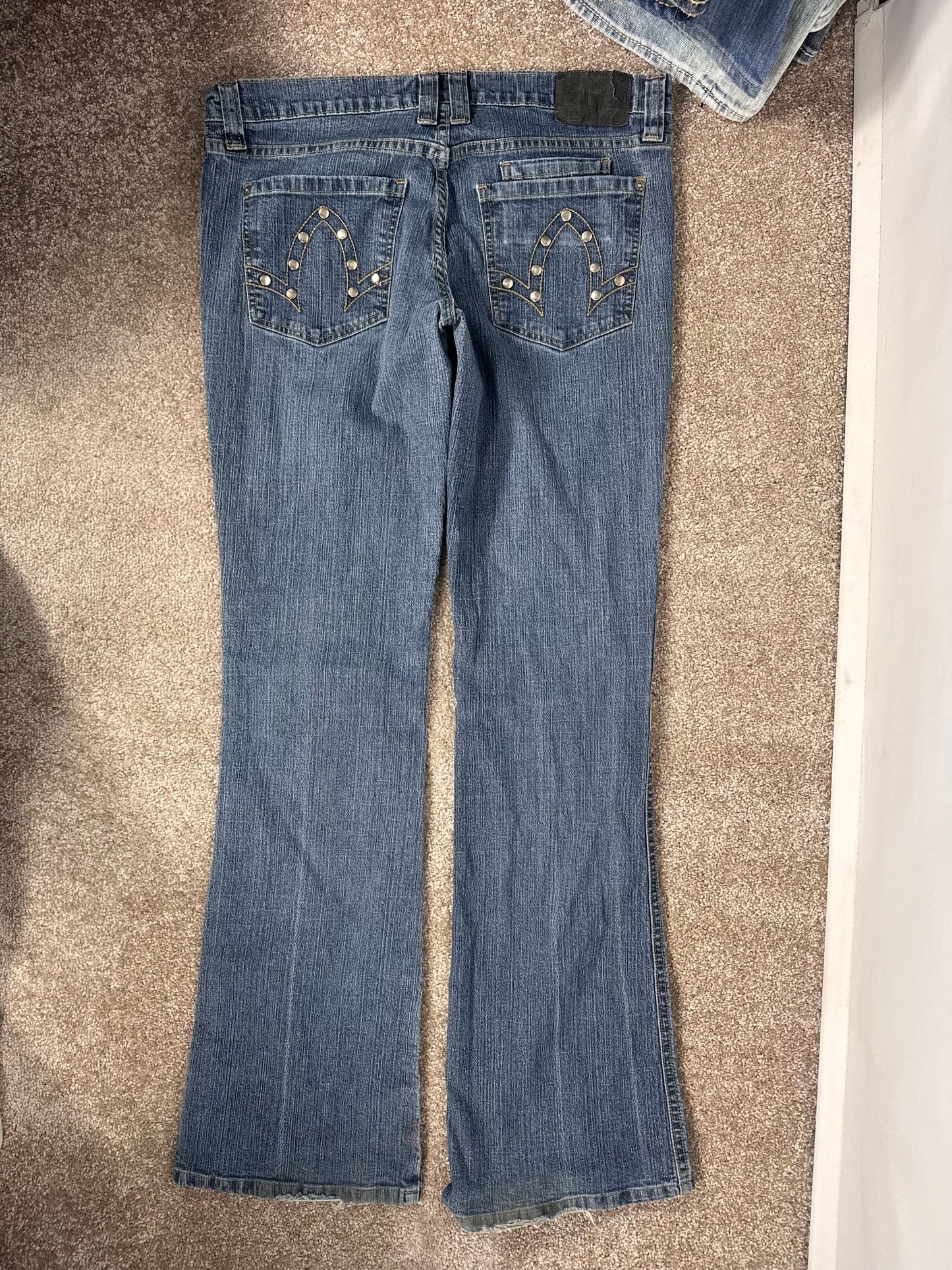 Lågmidjade jeans stl: S/M