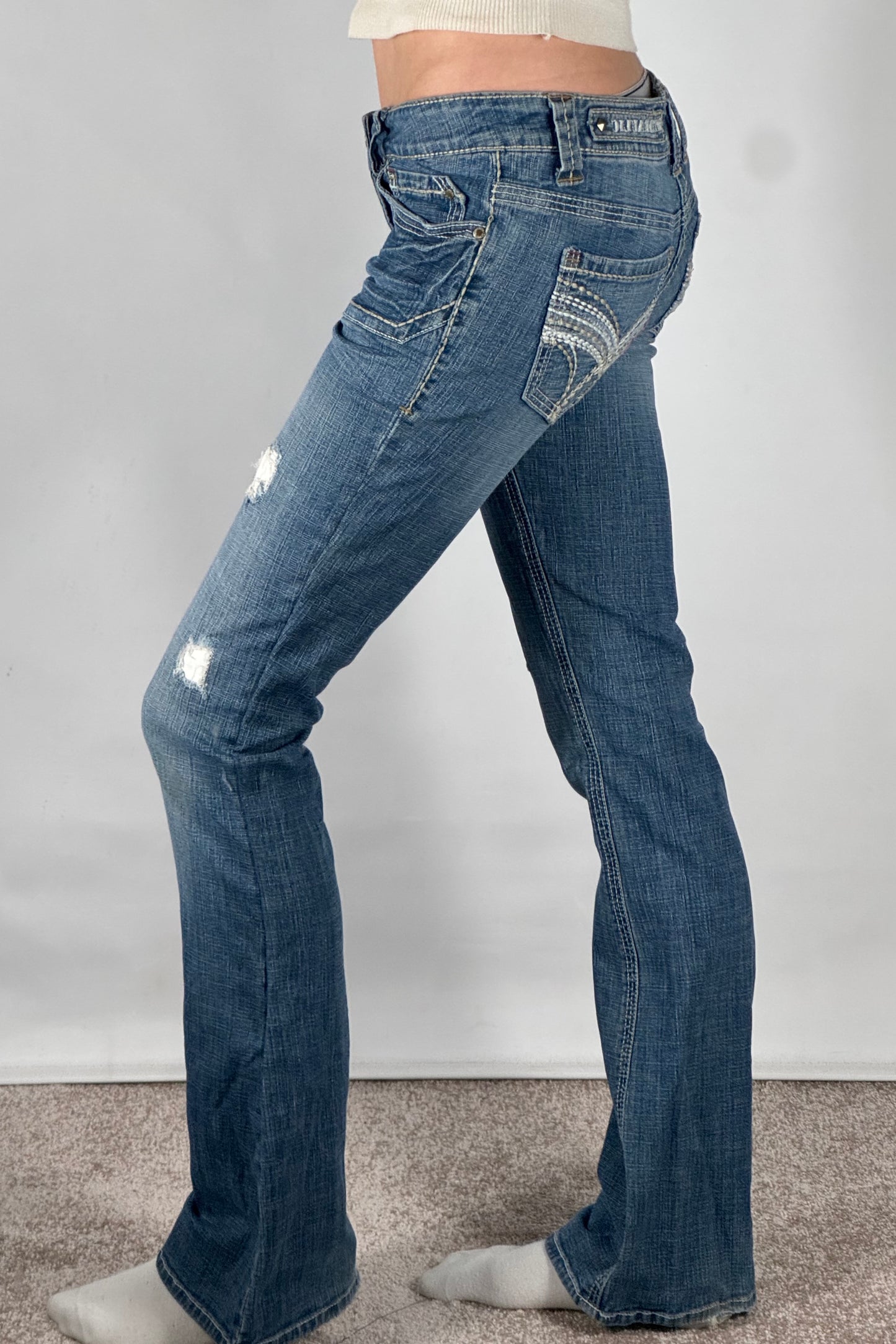Lavtaljede jeans str: XS