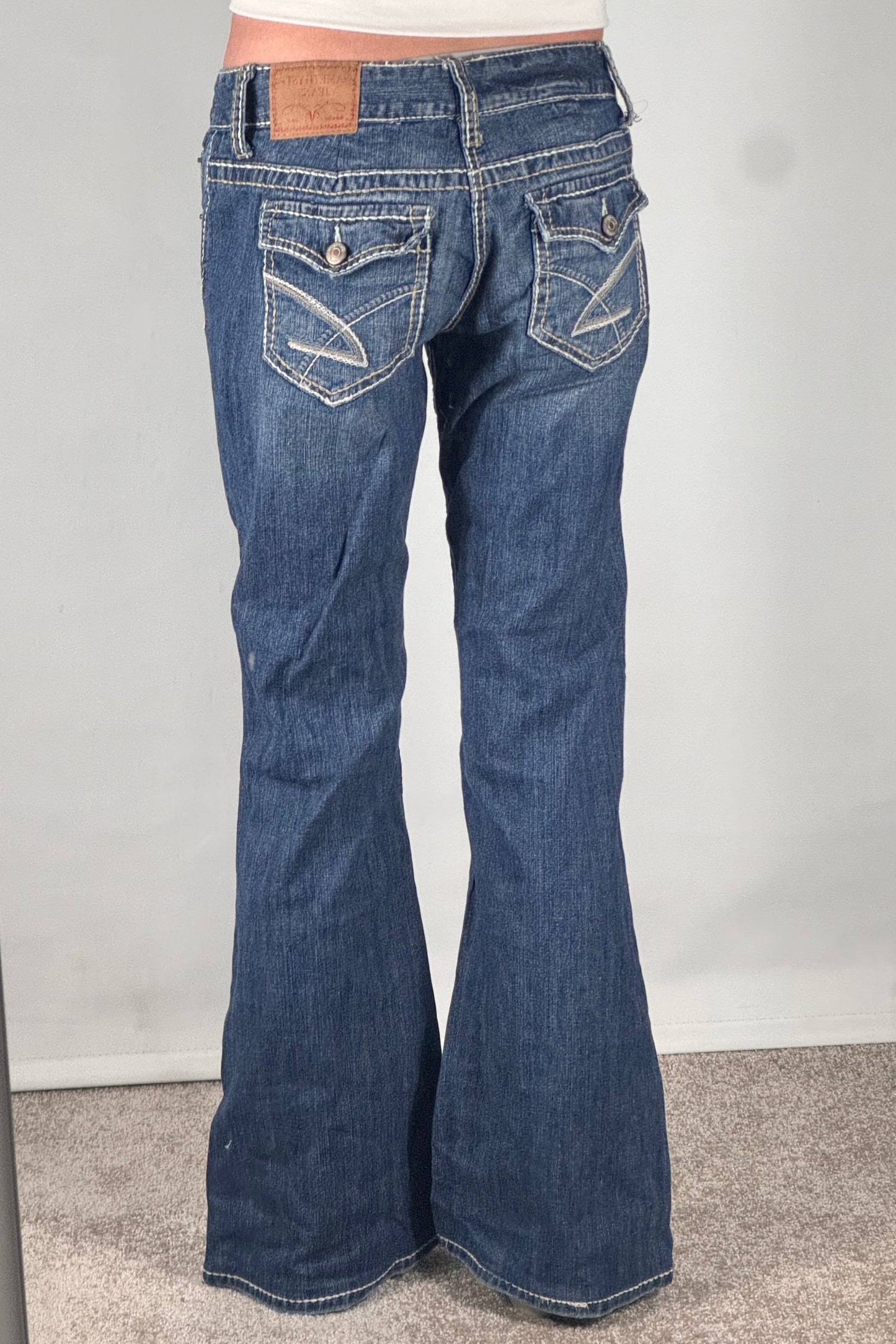 Lågmidjade jeans stl: XS