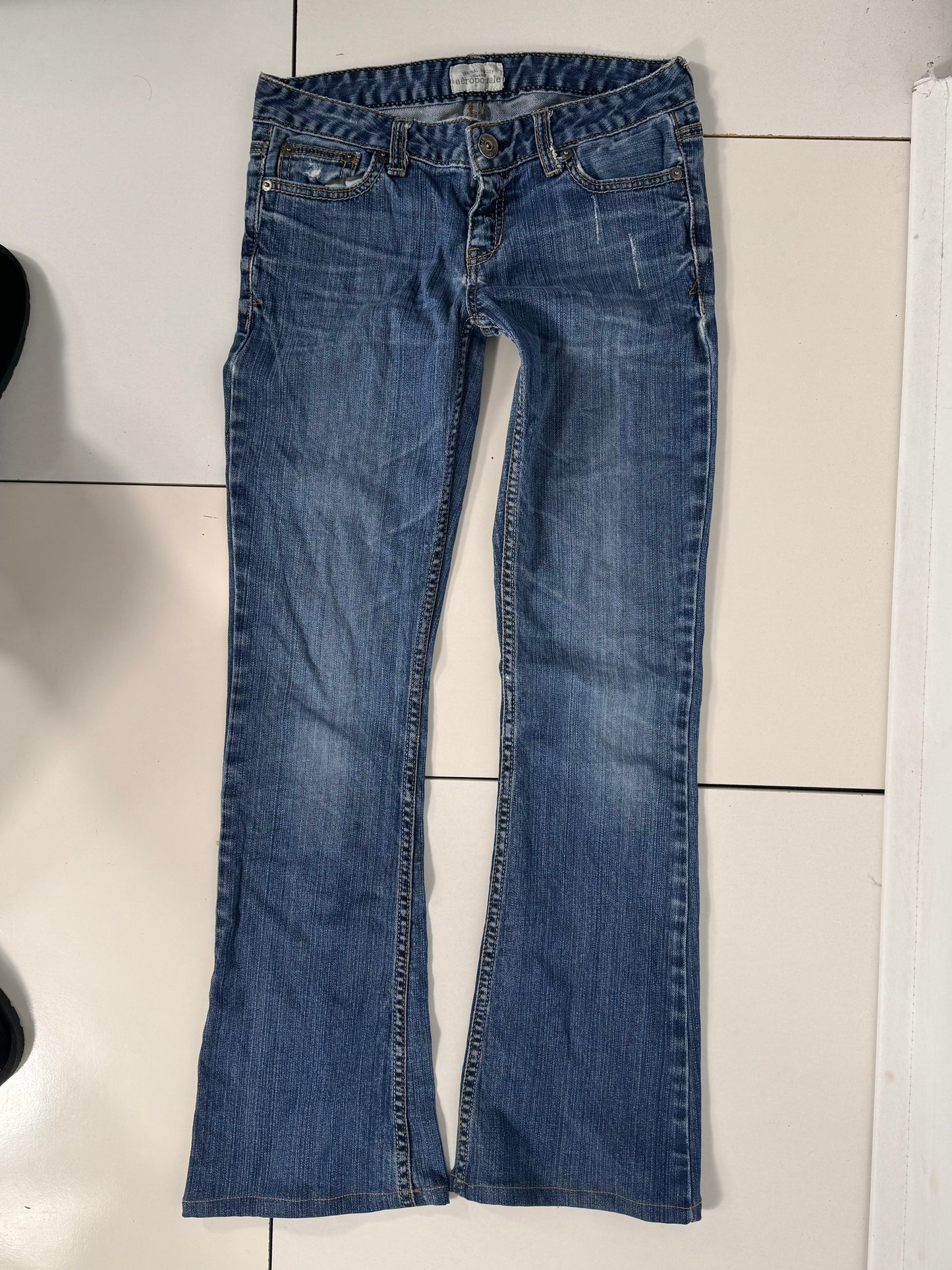 Lavlivede jeans str: XS