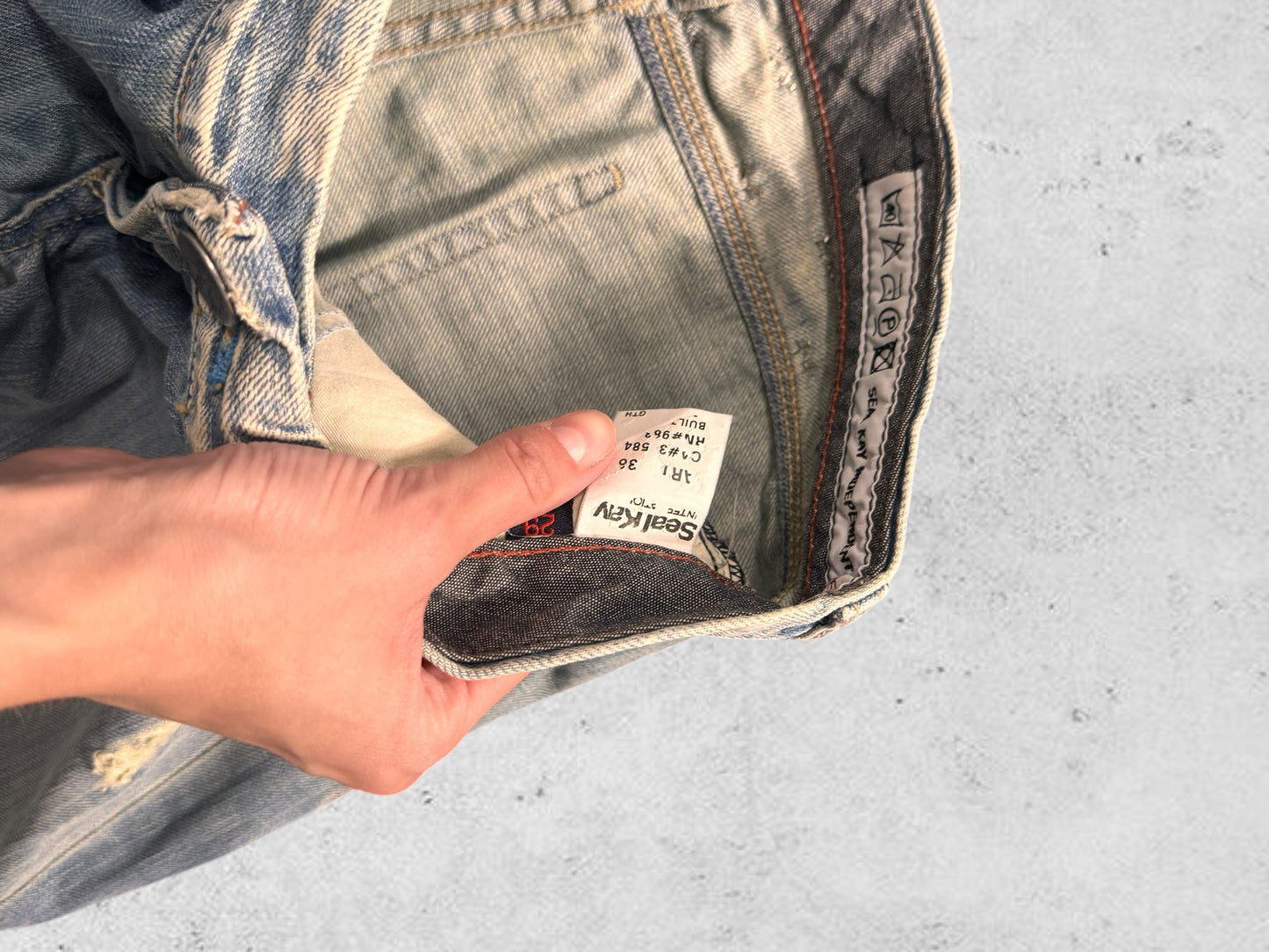 Lågmidjade jeans stl: XS/S