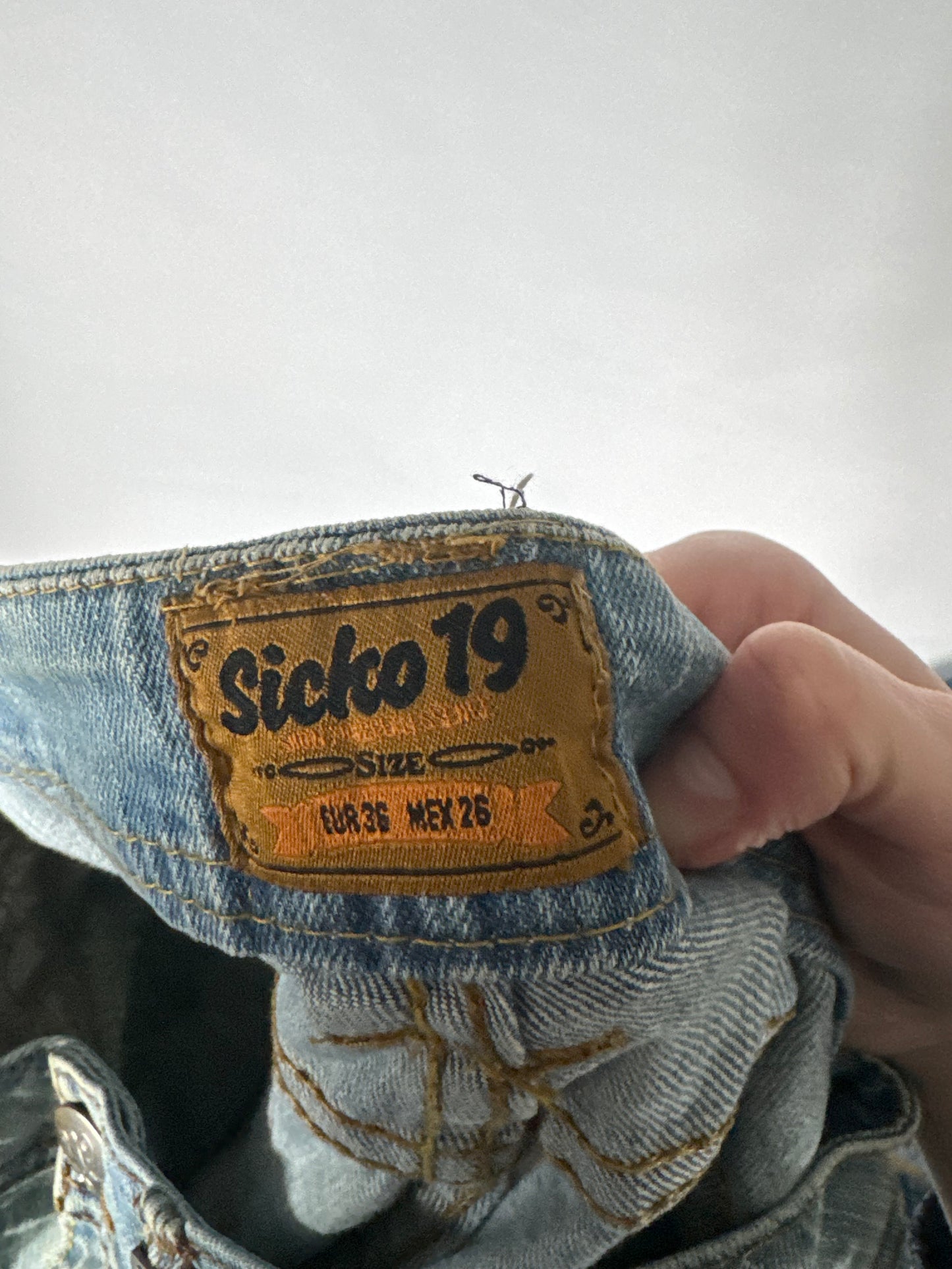 Lågmidjade jeans stl: S